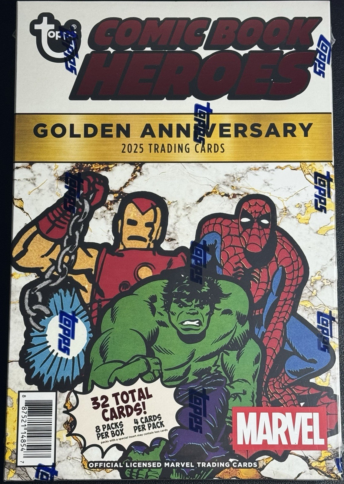 2025 TOPPS MARVEL COMIC BOOK HEROES 1975 Golden Anniversary Hobby Box 2025 TOPPS MARVEL COMIC BOOK HEROES 1975 Golden Anniversary Hobby Box