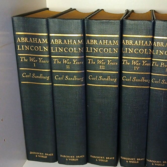 Carl Sandburg Abraham Lincoln Prairie Years & War Years 6-Volume Set Civil War Carl Sandburg Abraham Lincoln Prairie Years & War Years 6-Volume Set Civil War