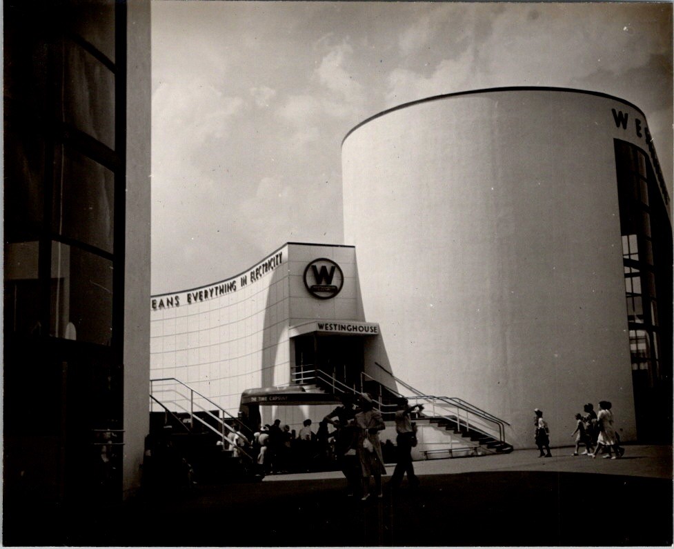 Westinghouse Pavilion 1939 NY World's Fair Photo Flushing Meadows Elektro