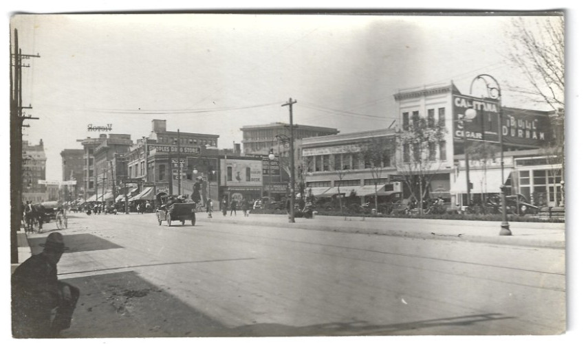 Yakima WA c1915 View Yakima Ave Schaeffer\'s Furniture Washington Original Photo Yakima WA c1915 View Yakima Ave Schaeffer\'s Furniture Washington Original Photo