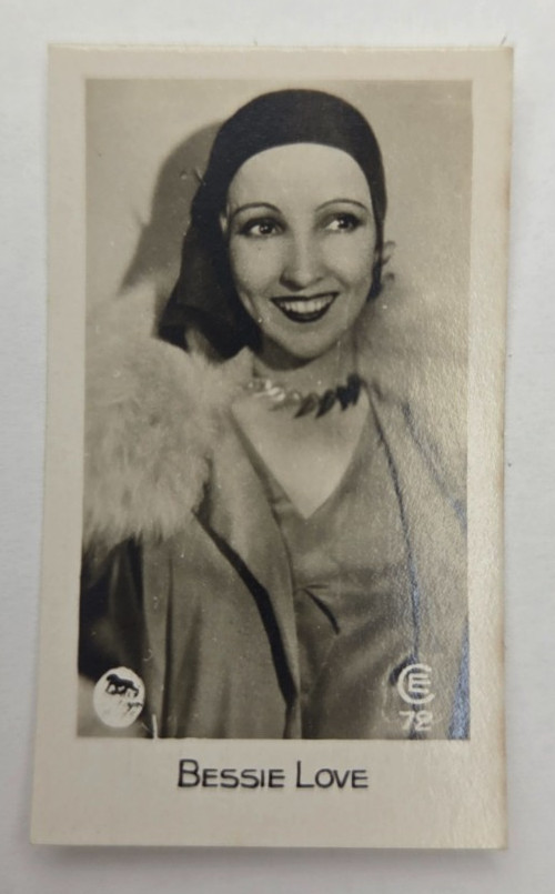 1932 Bridgewater Film Stars Series 1 #72 Bessie Love (B) 1932 Bridgewater Film Stars Series 1 #72 Bessie Love (B)