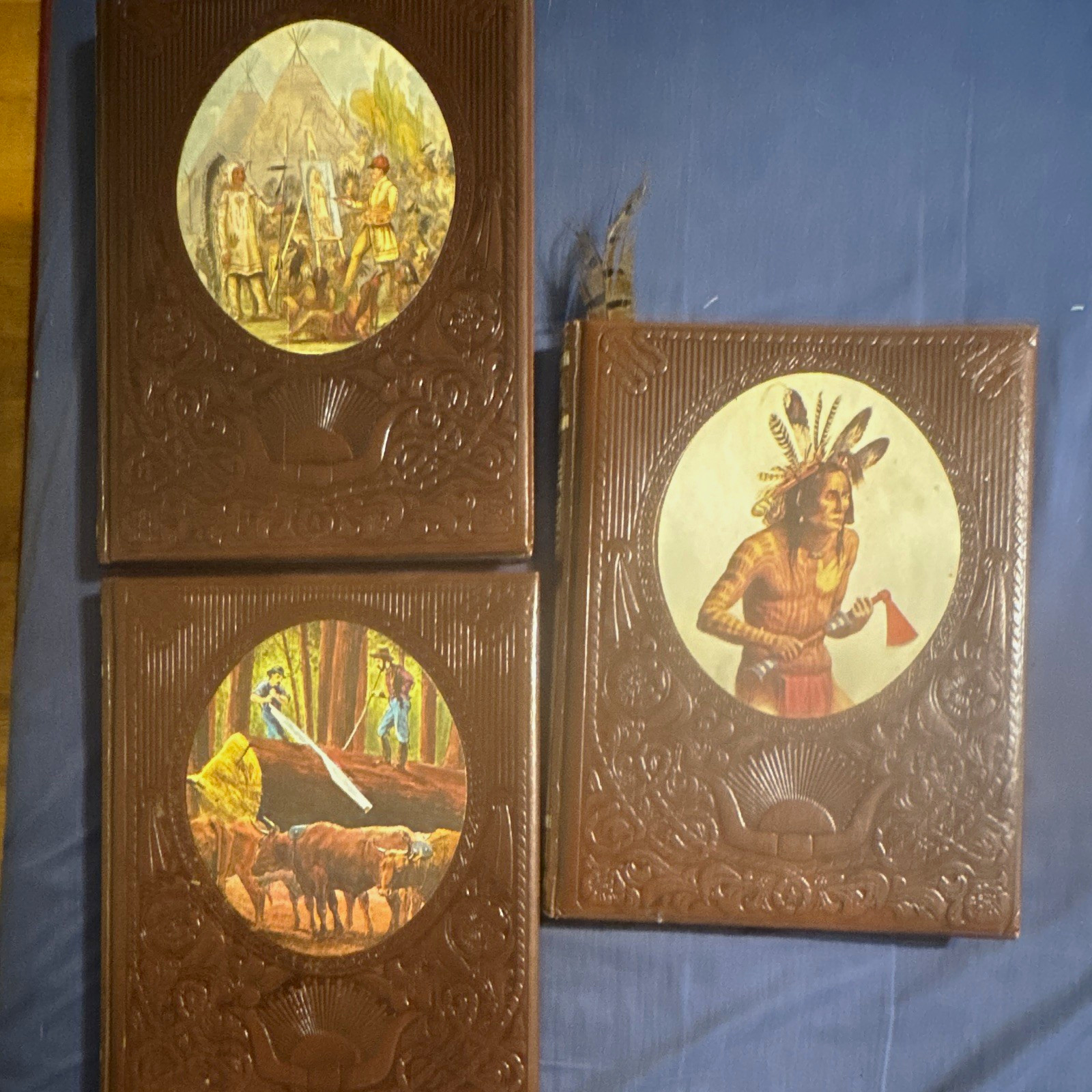 The Old West Time Life Books Hardcover Lot: The Indians, Chroniclers, Loggers The Old West Time Life Books Hardcover Lot: The Indians, Chroniclers, Loggers