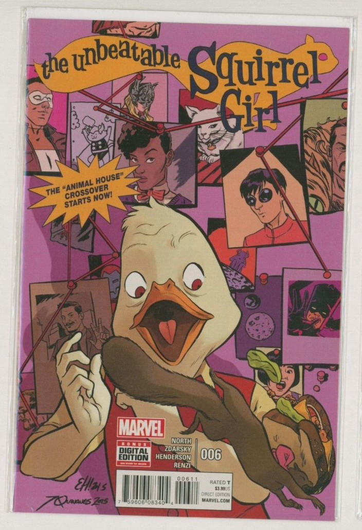 The Unbeatable Squirrel Girl #6 / Marvel Comics / Howard The Duck