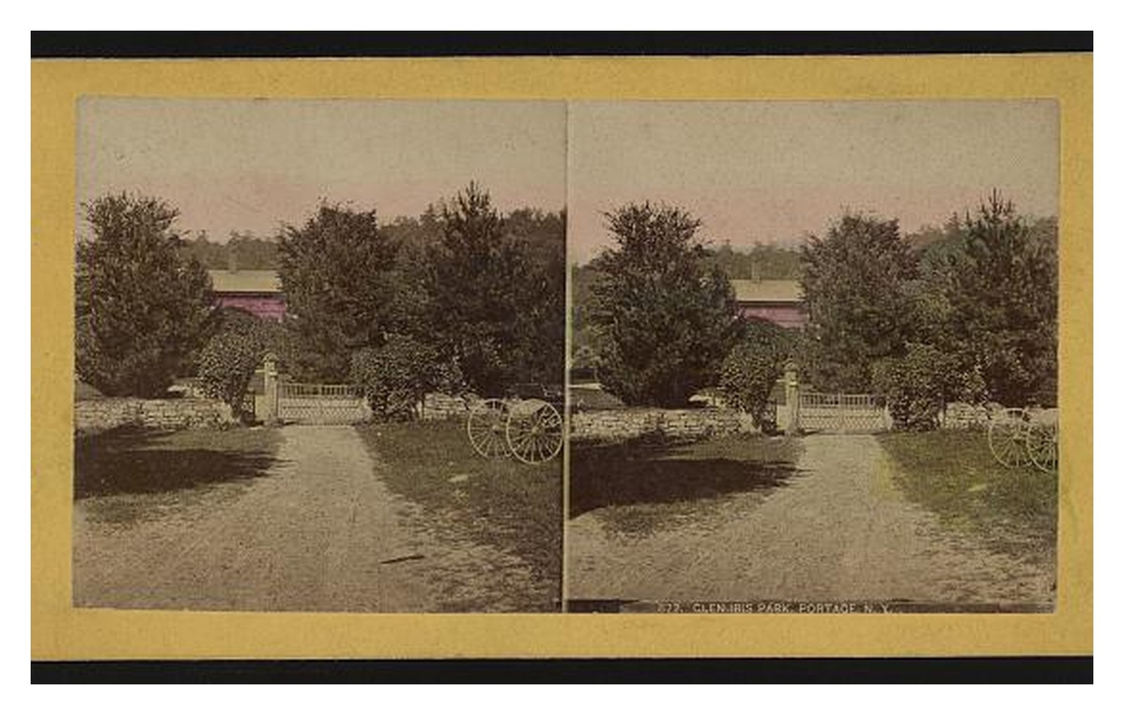 Portage New York Glen Iris Park Standard Postcard Portage New York Glen Iris Park Standard Postcard