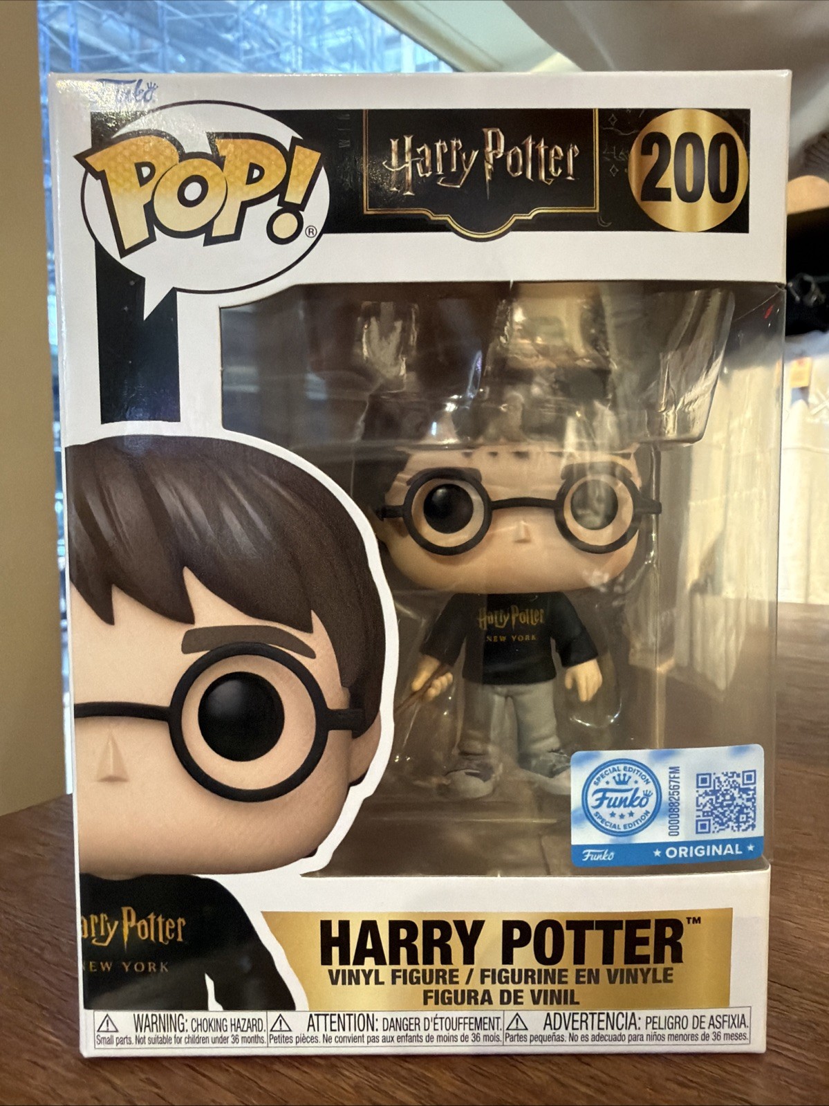 Harry Potter - New York NY Exclusive - Funko POP Vinyl Figure #200 Original NEW Harry Potter - New York NY Exclusive - Funko POP Vinyl Figure #200 Original NEW