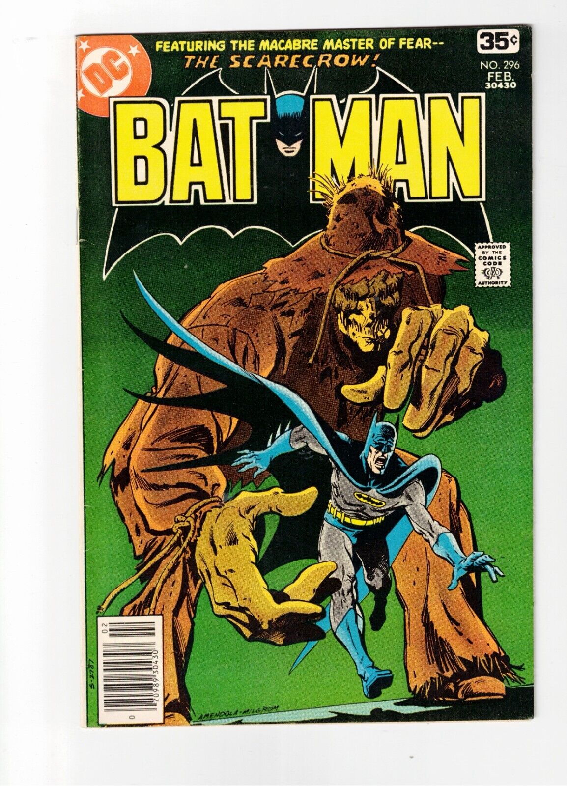 Batman Issue #296 DC Comics 1978  Vol 39