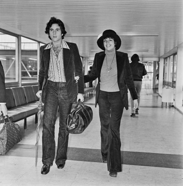 American actress singer Liza Minnelli partner Desi Arnaz Jr at Hea- Old Photo American actress singer Liza Minnelli partner Desi Arnaz Jr at Hea- Old Photo