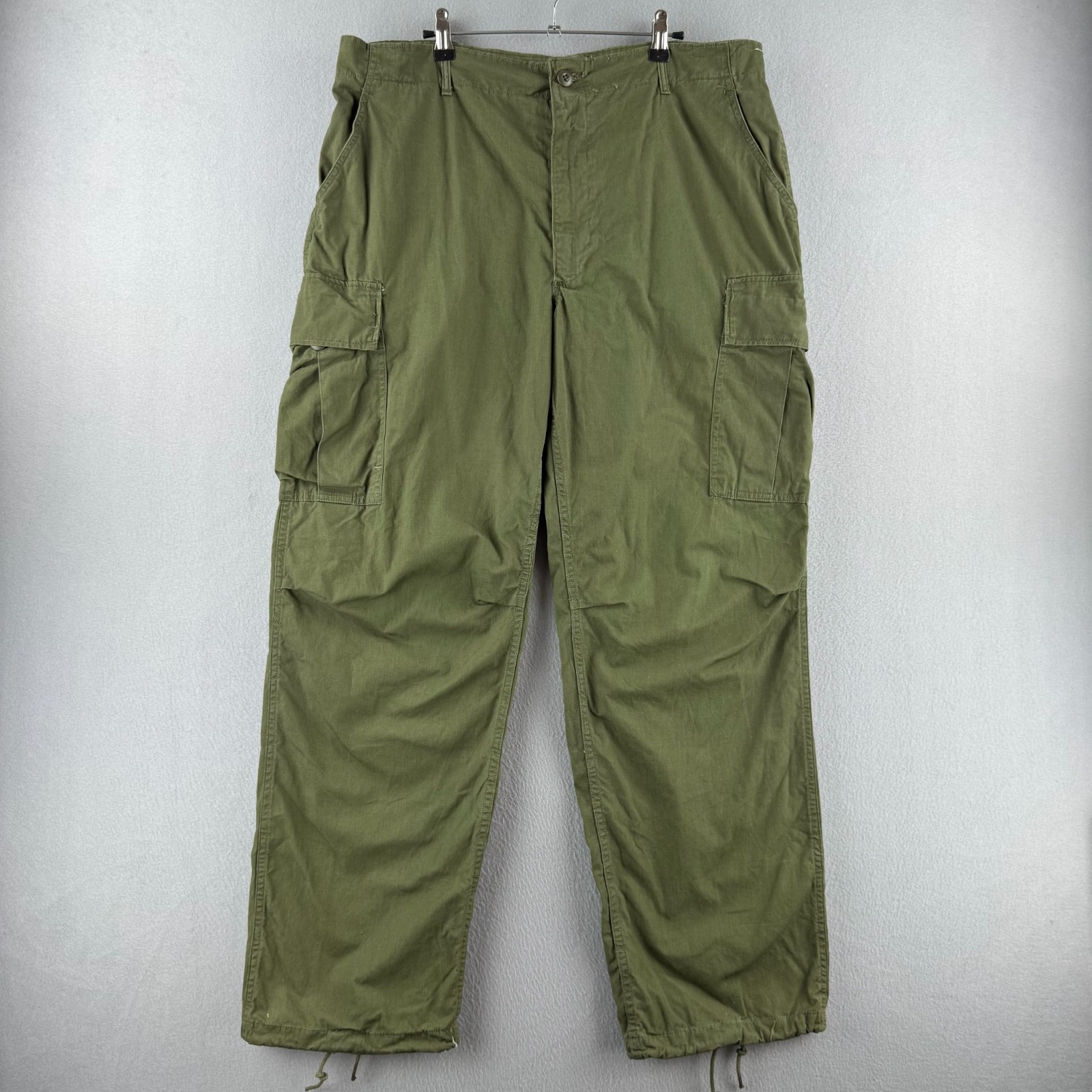 Vintage Vietnam Jungle Pants Mens Large Long OG 107 Poplin Pre-Ripstop Mid 60s Vintage Vietnam Jungle Pants Mens Large Long OG 107 Poplin Pre-Ripstop Mid 60s