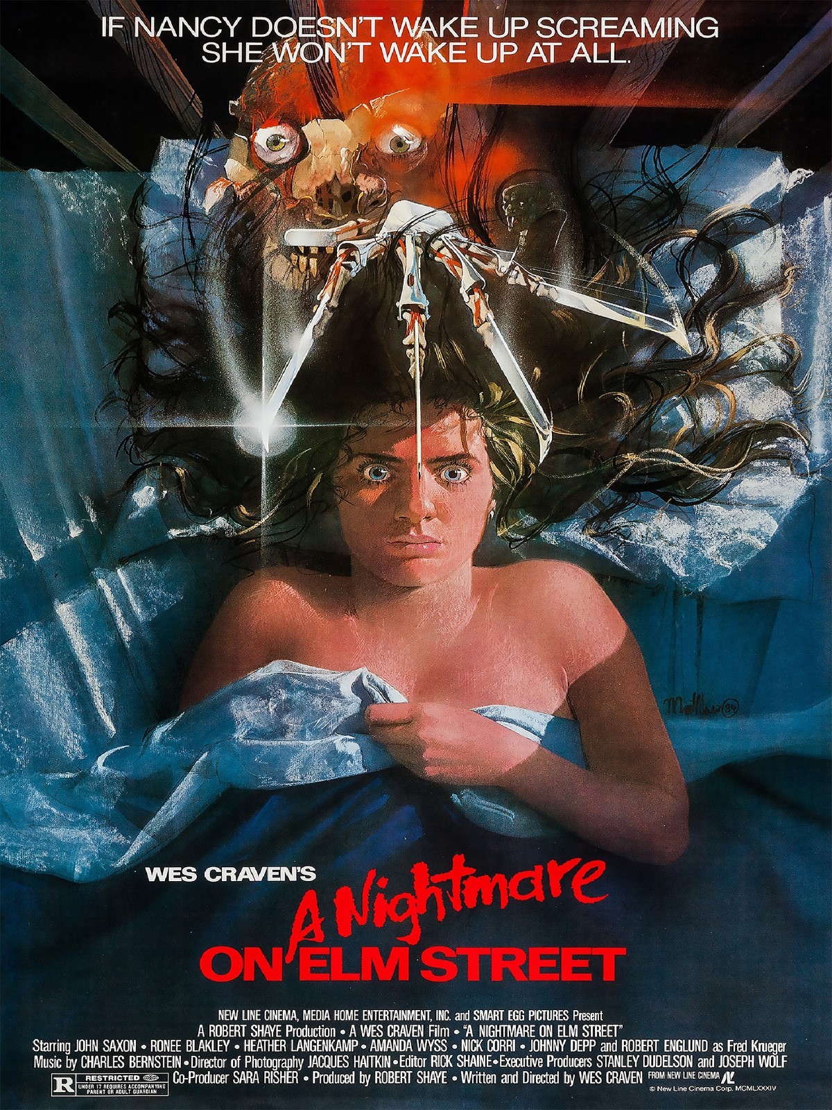 1984 A Nightmare on Elm Street Movie High Quality Metal Fridge Magnet 3x4 9746 1984 A Nightmare on Elm Street Movie High Quality Metal Fridge Magnet 3x4 9746