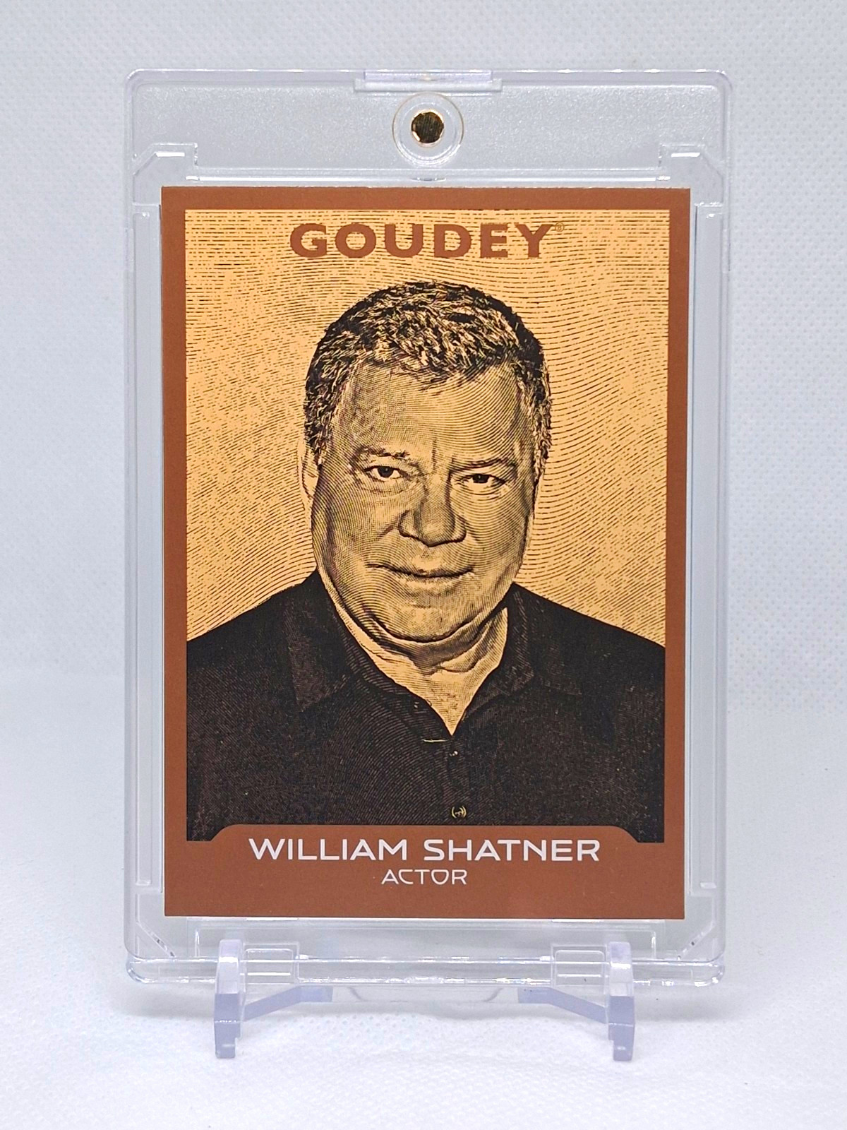 Upper Deck 2026 Goodwin Champions Base Set Goudey G-30 William Shatner Card Upper Deck 2026 Goodwin Champions Base Set Goudey G-30 William Shatner Card