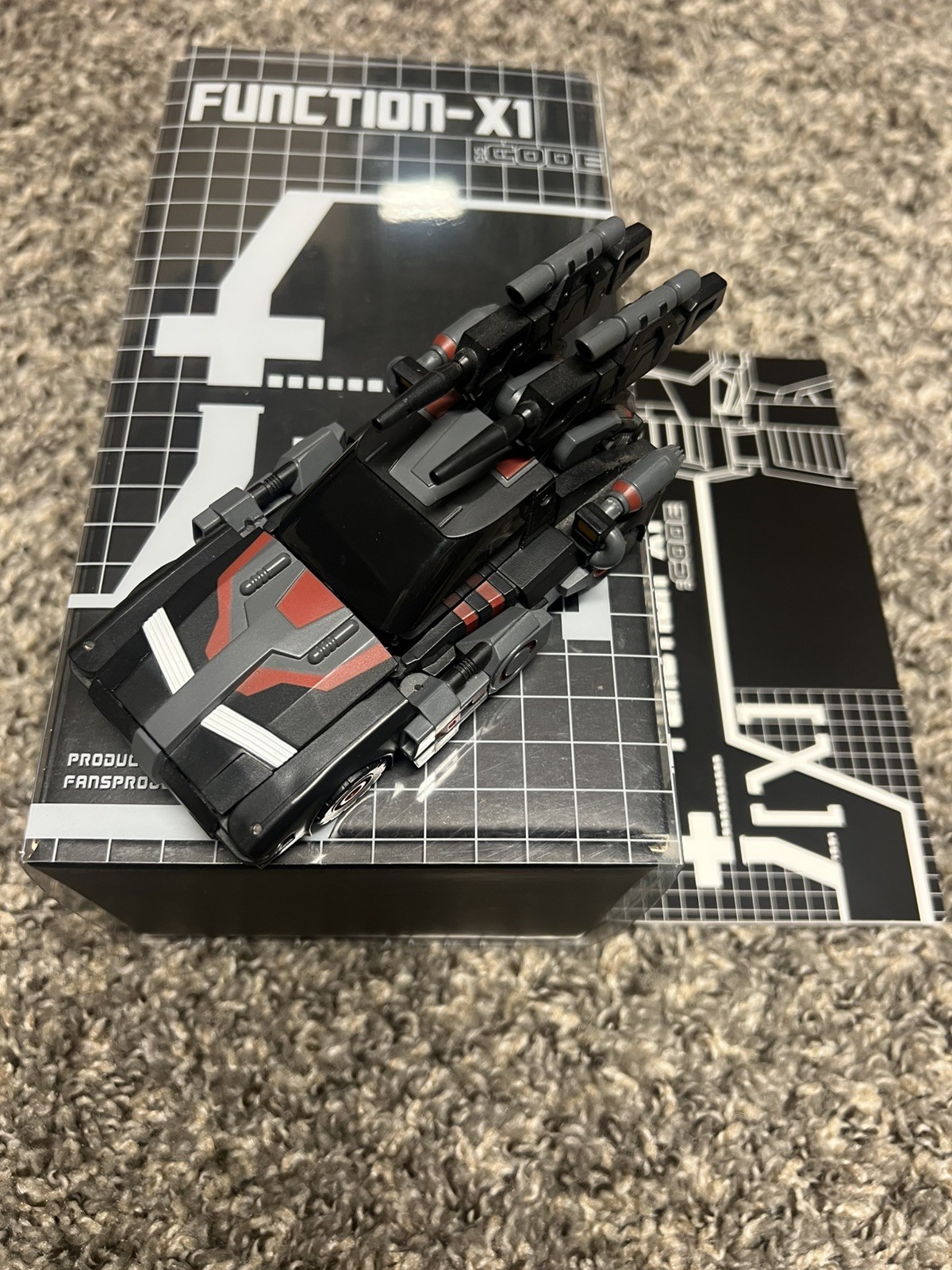 FUNCTION X1 CODE Virus Exclusive Fansproject black chromedome transformers FUNCTION X1 CODE Virus Exclusive Fansproject black chromedome transformers