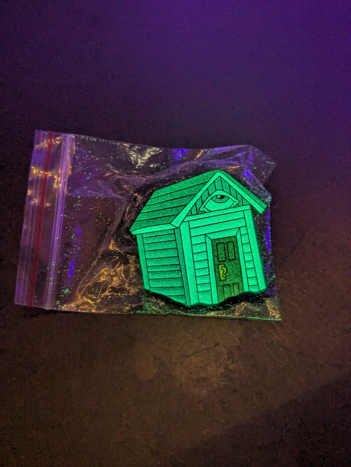 Billy Strings Glow In The Dark Turmoil And Tinfoil Pin Official Tour Merch /1000