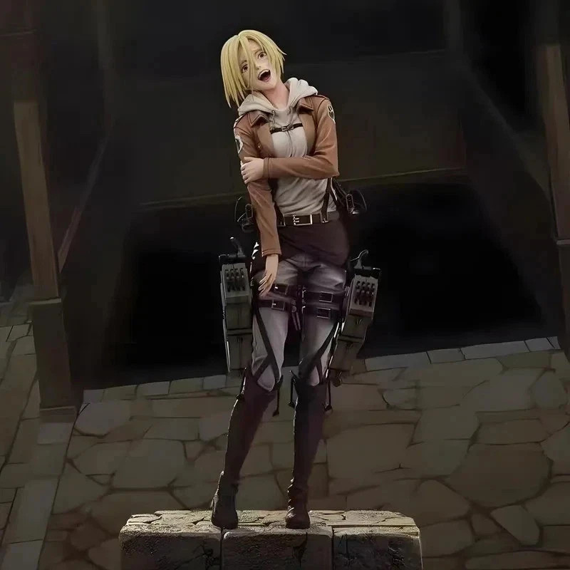 28cm Attack on Titan Annie Leonhart PVC Anime Figure Statue Collectible New 2026