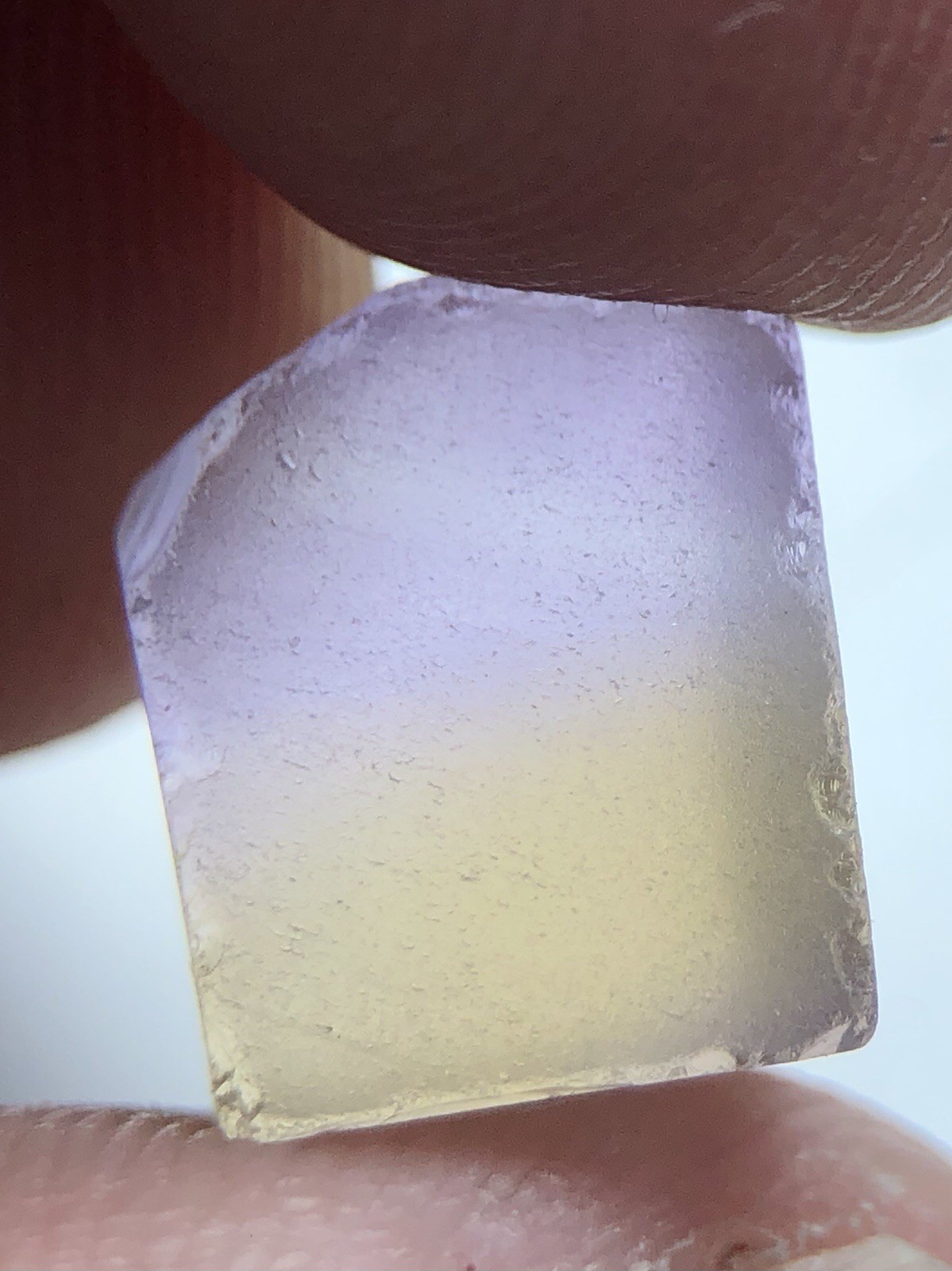 8.35 Ct Facet Rough Ametrine From Bolivia. Clarity Eye Clean , Heated. 8.35 Ct Facet Rough Ametrine From Bolivia. Clarity Eye Clean , Heated.