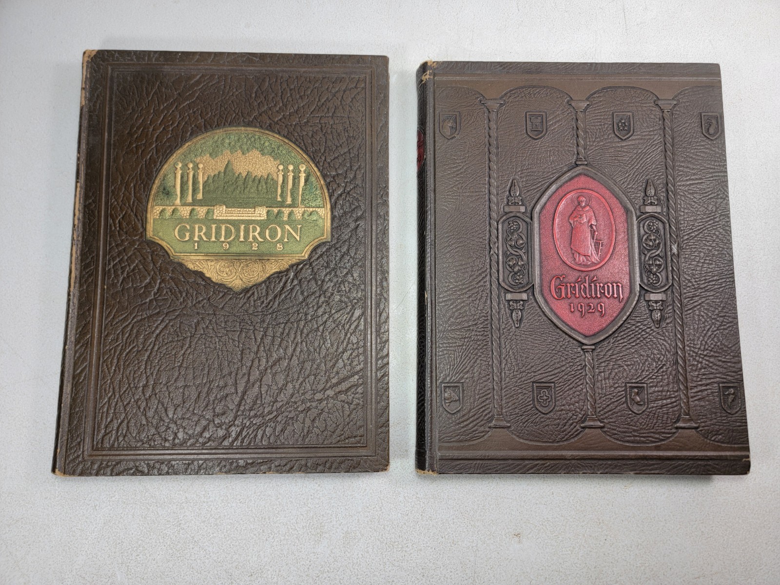 VTG Interesting Yearbook Lot 1928 & 1929 \ VTG Interesting Yearbook Lot 1928 & 1929 \