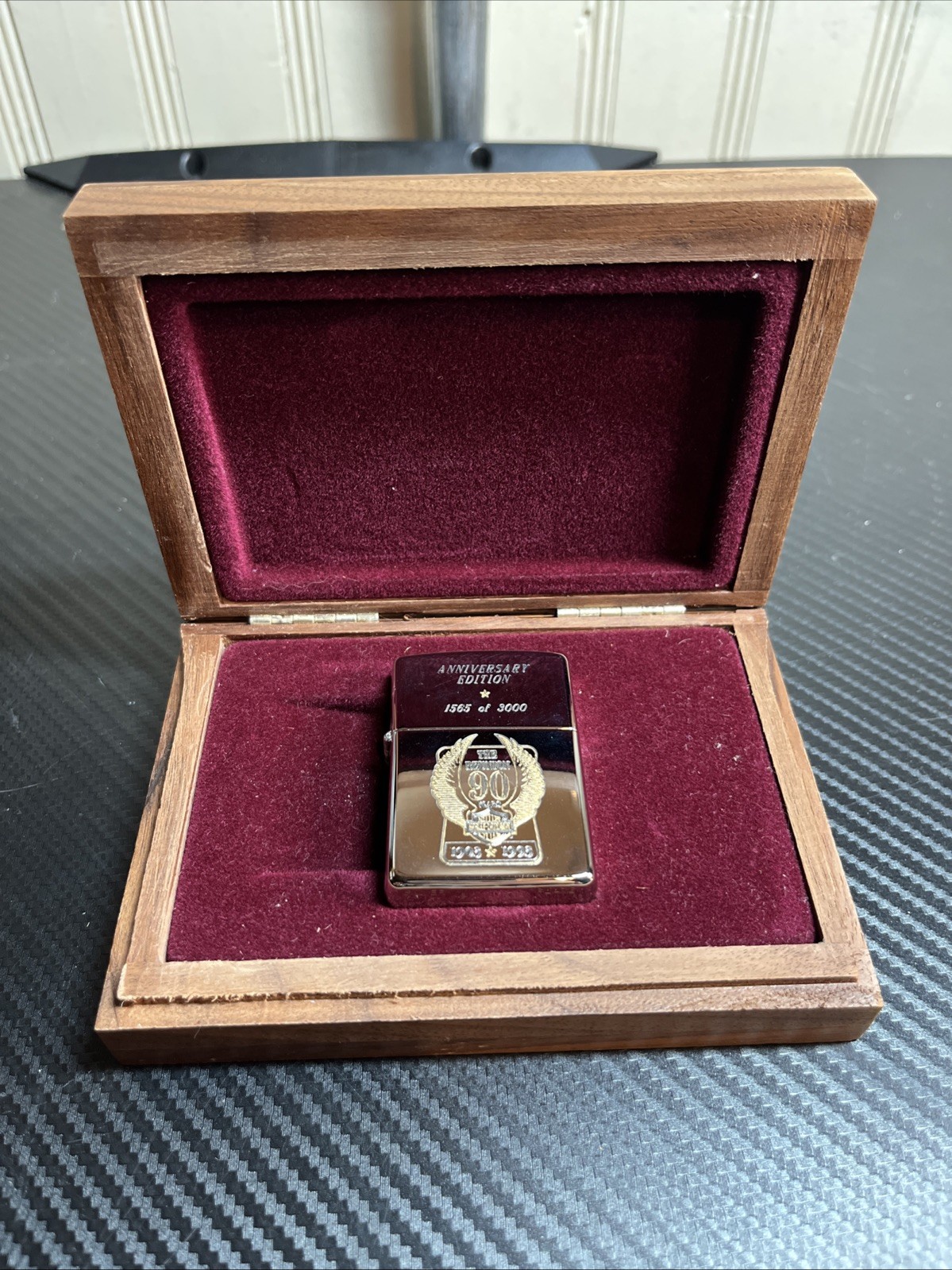 ZIPPO HARLEY DAVIDSON THE REUNION 90 SILVER PLATE LIGHTER UNFIRED #1565 Of 3000 ZIPPO HARLEY DAVIDSON THE REUNION 90 SILVER PLATE LIGHTER UNFIRED #1565 Of 3000