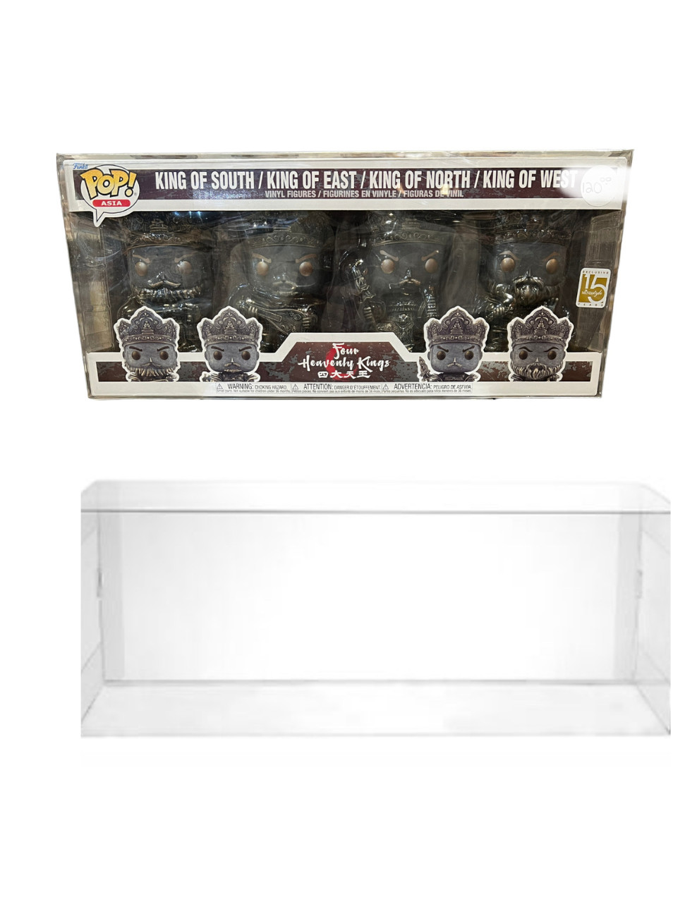 UV Protected Larger 4 PACK SIZE Funko POP Box Protector made with 0.50mm thick UV Protected Larger 4 PACK SIZE Funko POP Box Protector made with 0.50mm thick