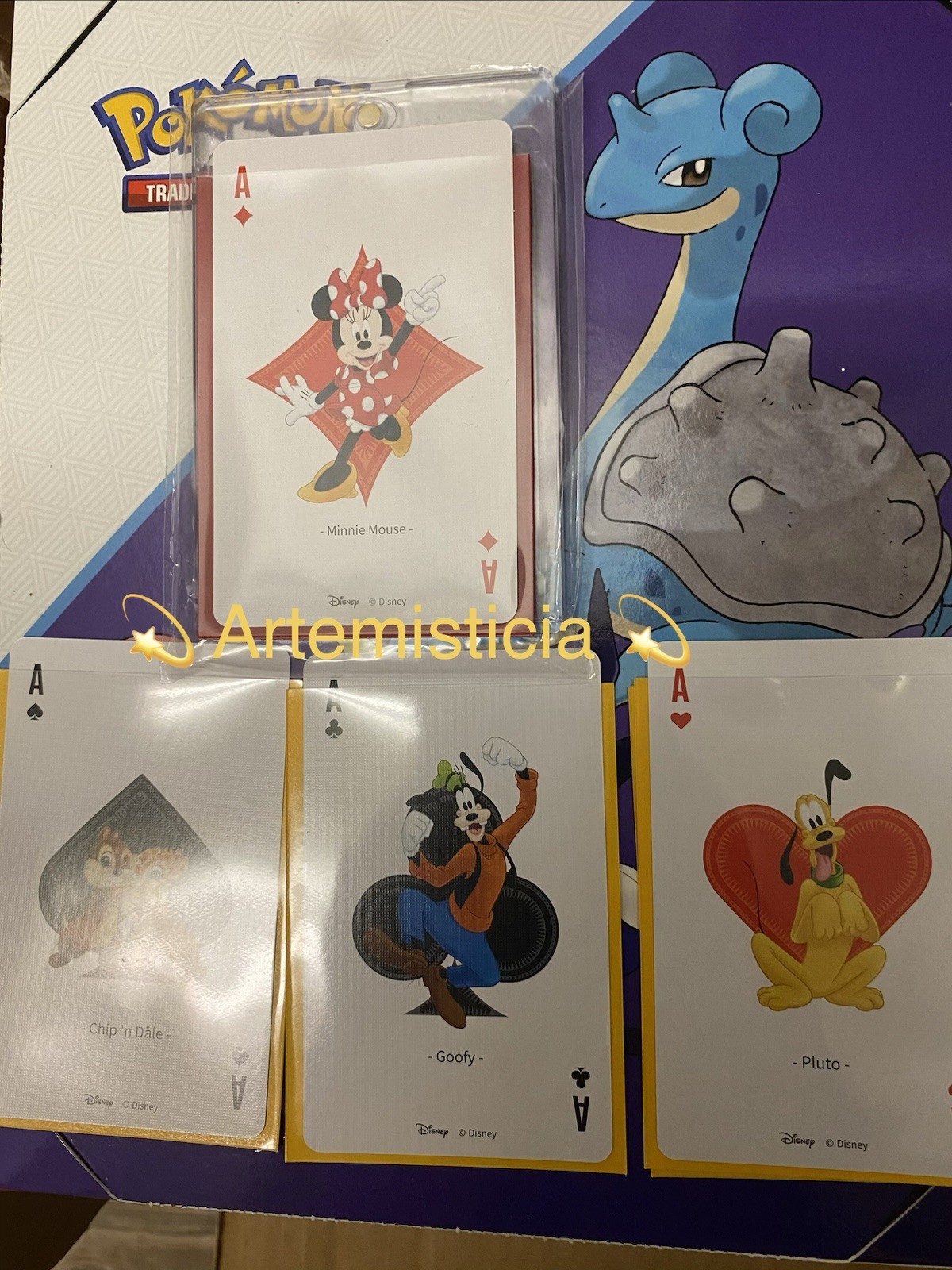 💕 2023 Kakawow Phantom Disney Chip N Dale LE Ace Of Spade Mint +Bonus 💕
