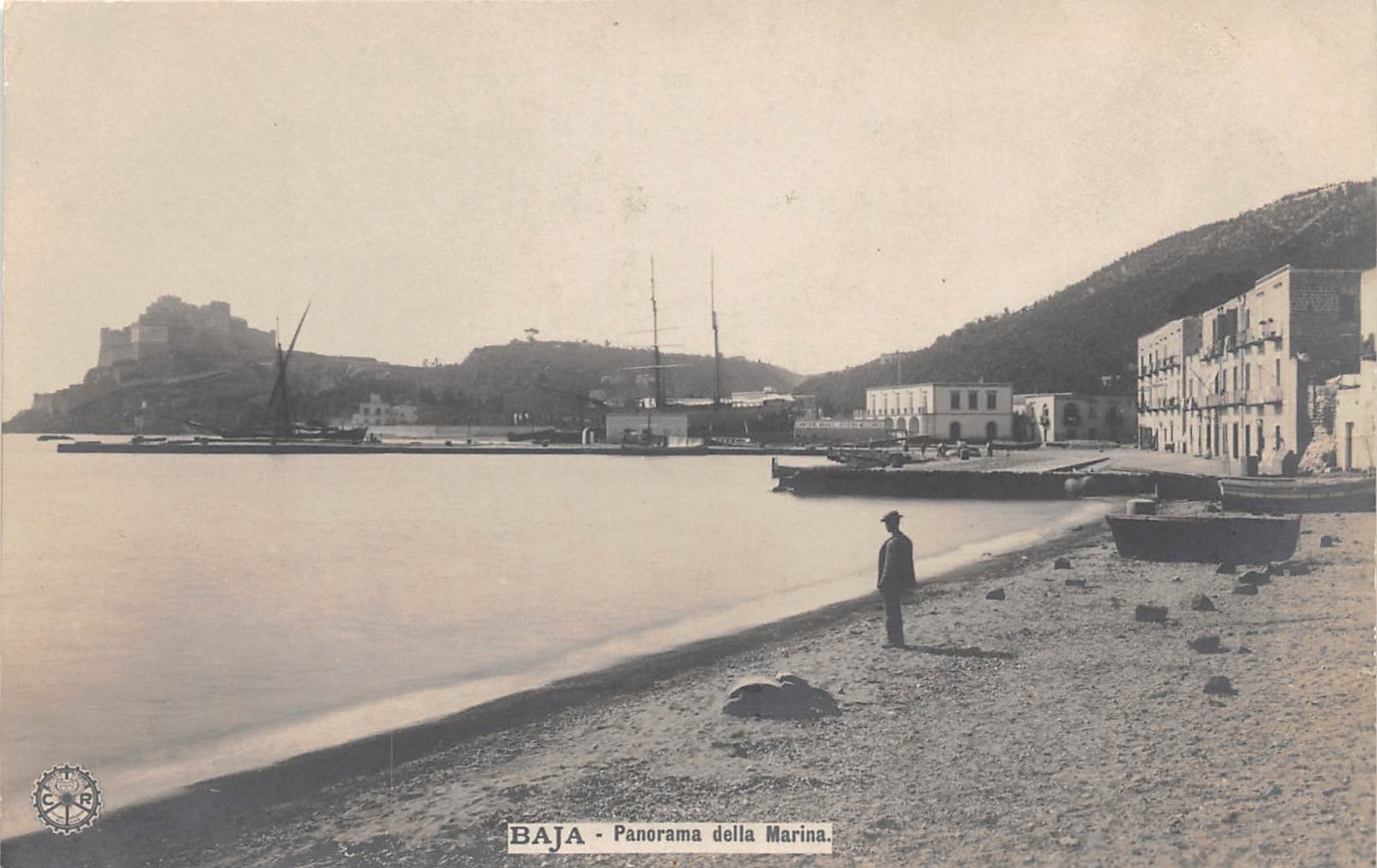 BAJA ITALY PANORAMA DELLA MARINA UDB POSTCARD c1900s BAJA ITALY PANORAMA DELLA MARINA UDB POSTCARD c1900s