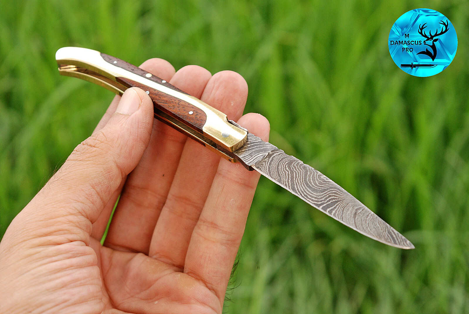 CUSTOM HANDMADE FORGED DAMASCUS STEEL FOLDING POCKET KNIFE EDC CAMPING 1260 CUSTOM HANDMADE FORGED DAMASCUS STEEL FOLDING POCKET KNIFE EDC CAMPING 1260
