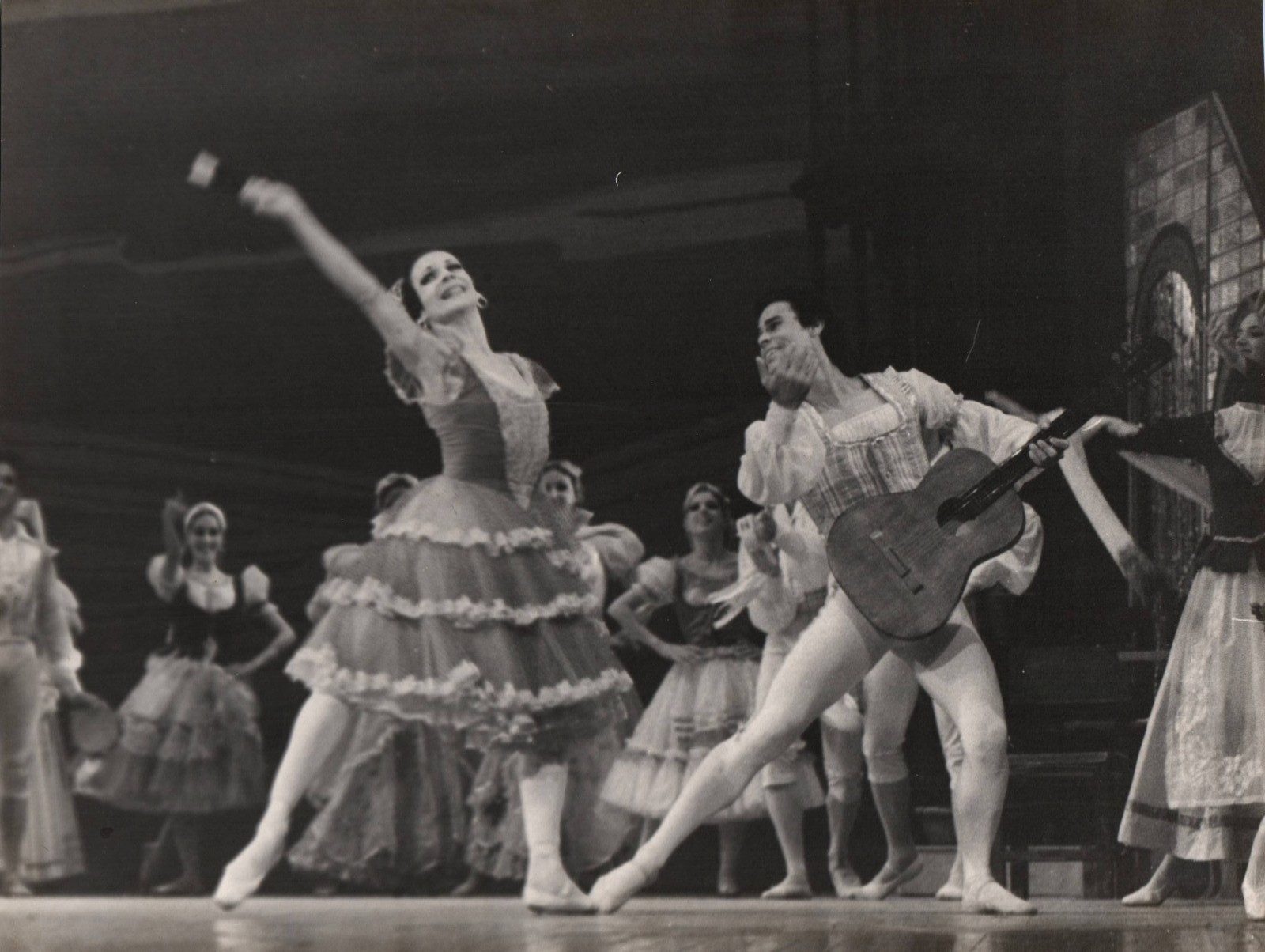 GREAT CUBAN BALLET SCHOOL MASTER DANCER OFELIA GONZALEZ CUBA 1970s Photo Y 473
