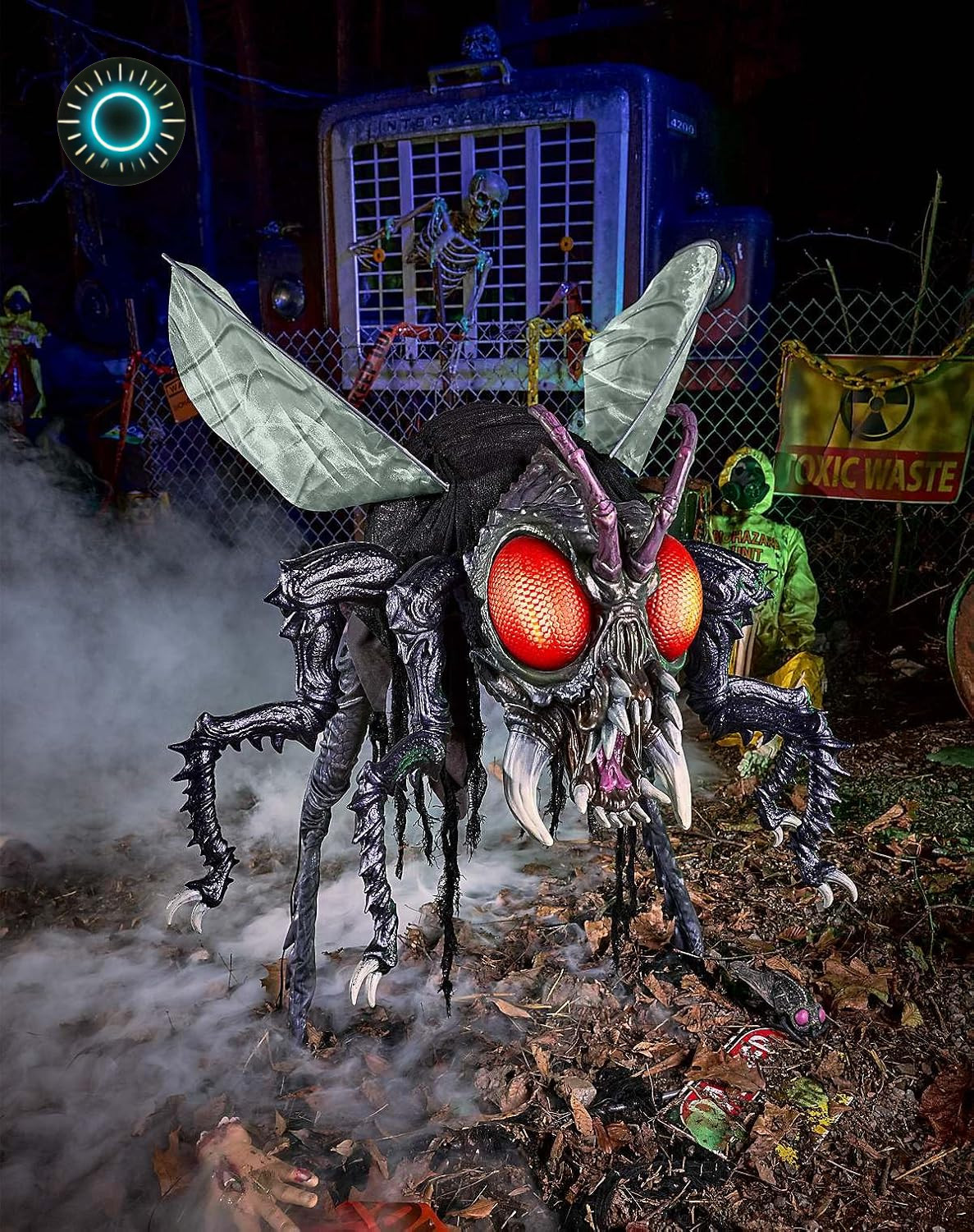 05020557 Spirit Halloween 4 Ft Buzz Mosquito Animatronic Prop 2026