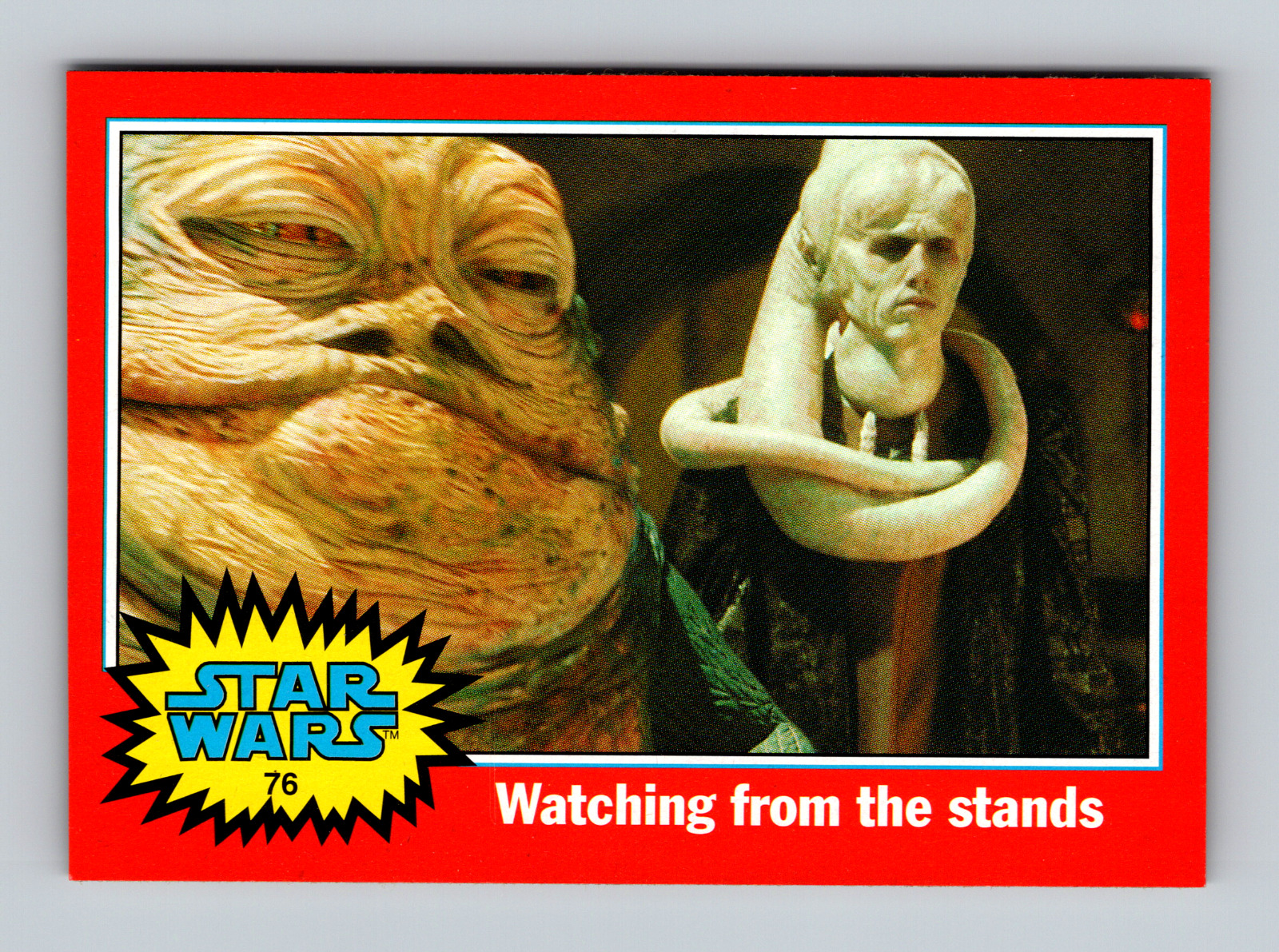 2004 Topps Star Wars Heritage #76 WATCHING FROM THE STANDS