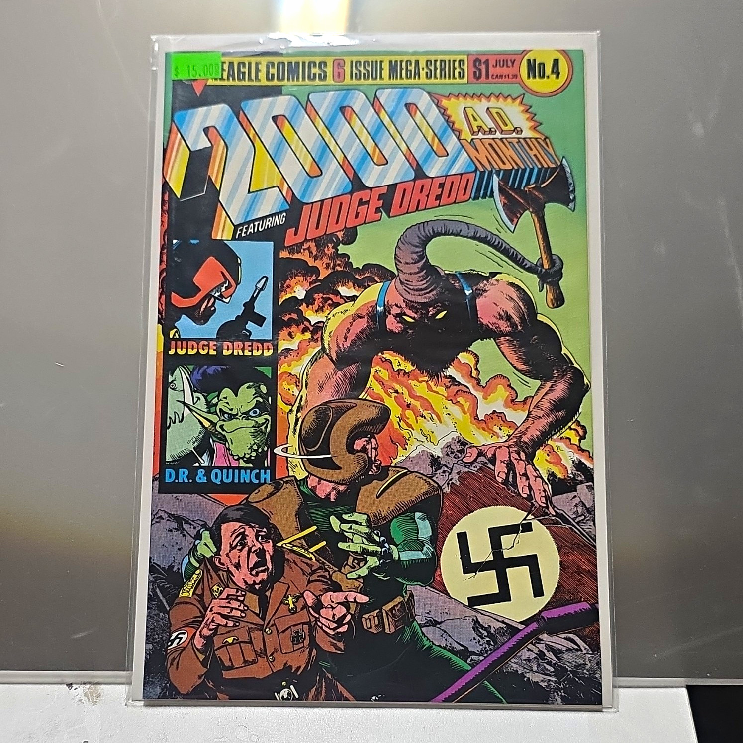 Eagle Comics 2000 A.D. Monthly #4 Judge Dredd (English) Color Single Issue