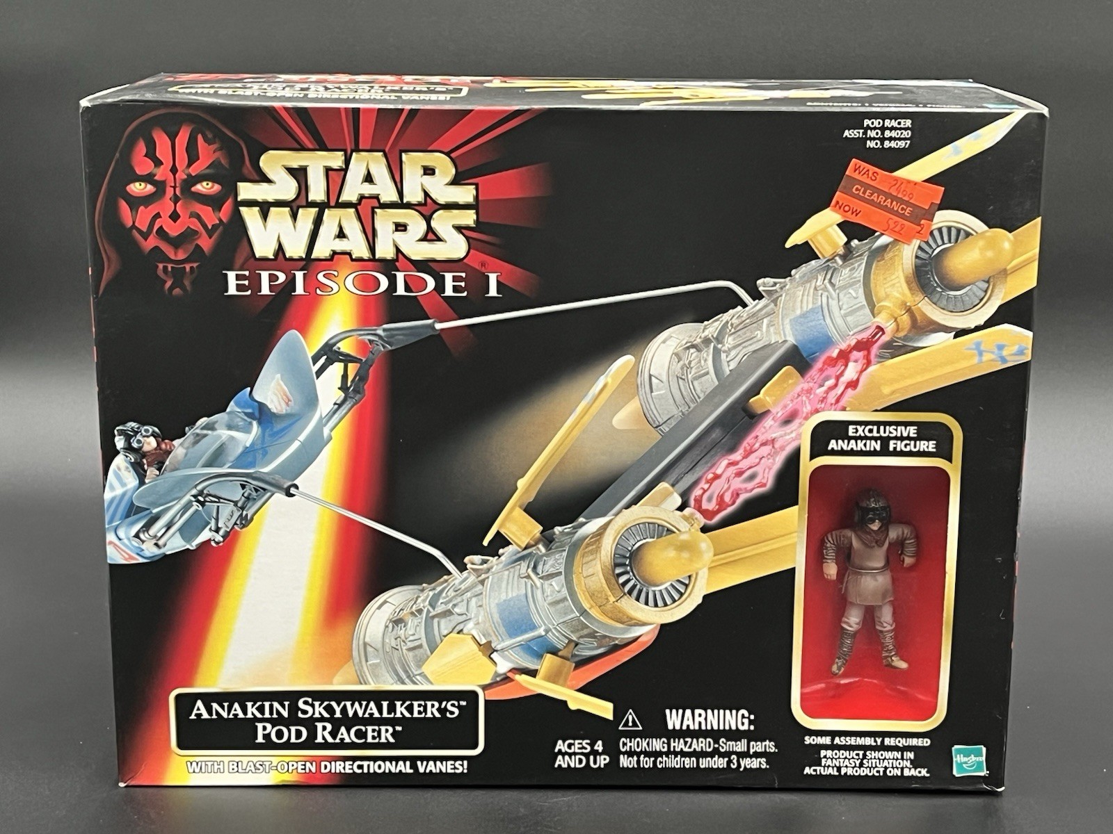 Star Wars Episode 1 Anakin Skywalker Pod Racer w/exclusive figure New/Sealed Star Wars Episode 1 Anakin Skywalker Pod Racer w/exclusive figure New/Sealed