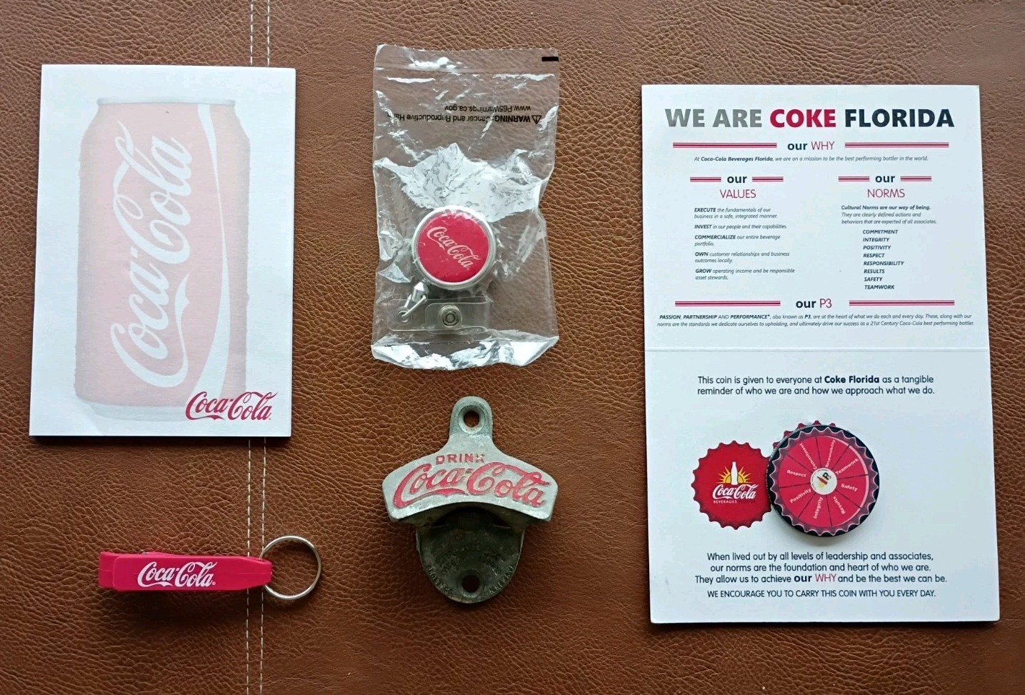 Coca-Cola Collectibles Lot Collector's Bottle Opener Lanyard Coin Post-it Coke Coca-Cola Collectibles Lot Collector's Bottle Opener Lanyard Coin Post-it Coke