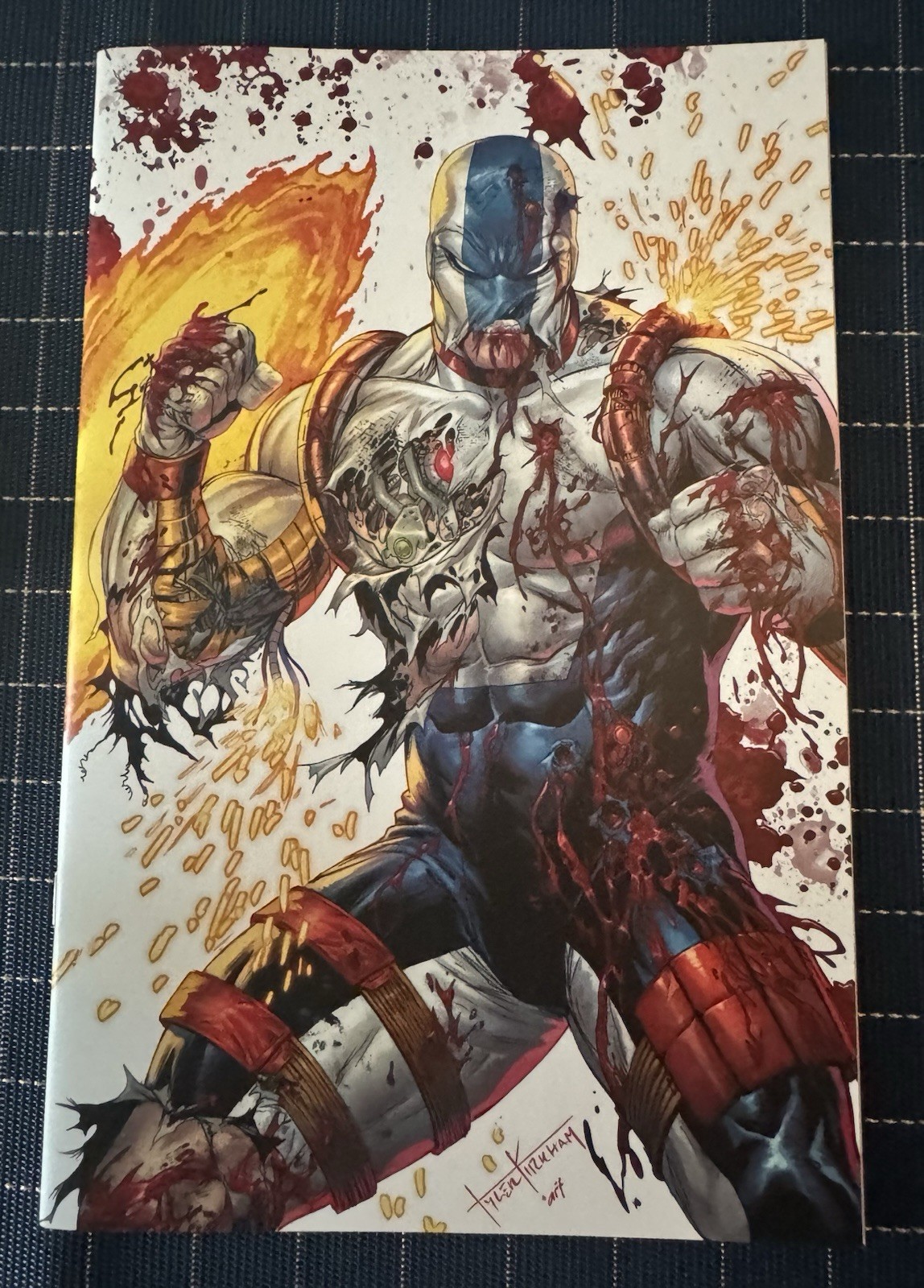 Youngblood #4 Diehard Tyler Kirkham Battle Damage Exclusive Ltd 500 Youngblood #4 Diehard Tyler Kirkham Battle Damage Exclusive Ltd 500