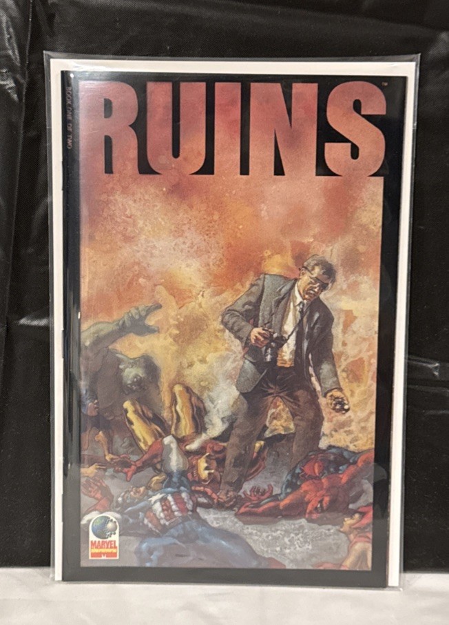 Ruins #1 Alterniverse Acetate Cover Warren Ellis Marvel 1995 Ruins #1 Alterniverse Acetate Cover Warren Ellis Marvel 1995