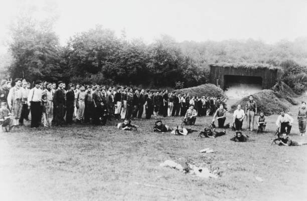 World War Ii French Resistants Maquis In France On Forties Old Photo 1 World War Ii French Resistants Maquis In France On Forties Old Photo 1