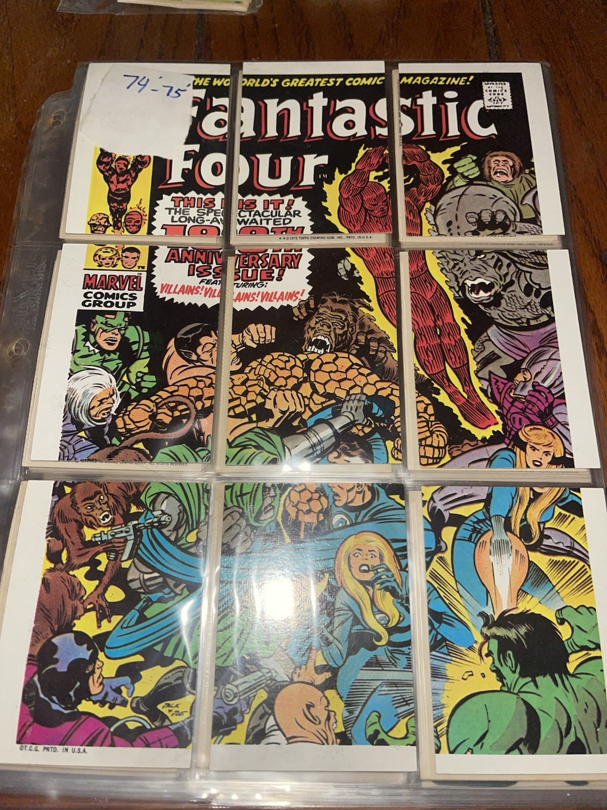 Vtg 1975 Topps Comic Book Heroes Marvel Complete Set 40 Stickers & 9 Checklists Vtg 1975 Topps Comic Book Heroes Marvel Complete Set 40 Stickers & 9 Checklists