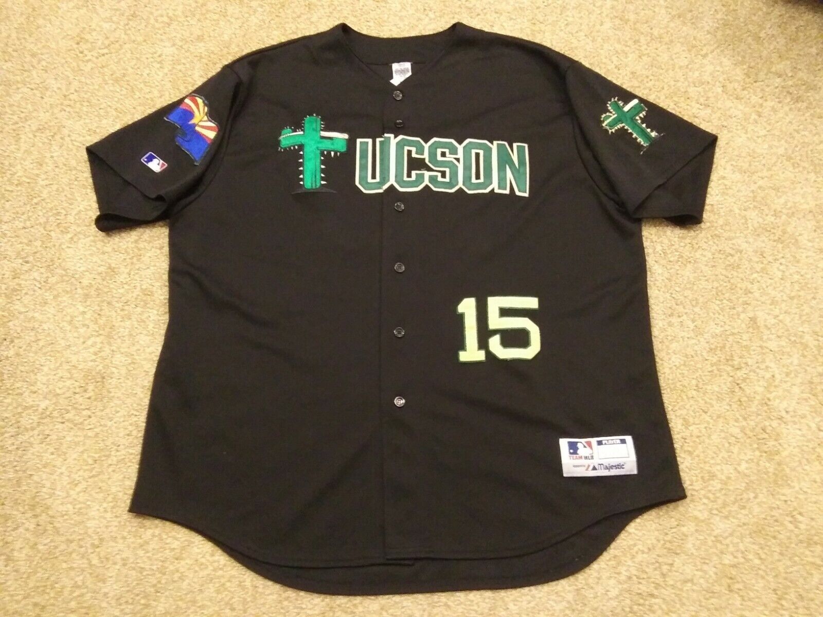 Tucson Saguaros Game Worn Baseball Jersey - Pecos League