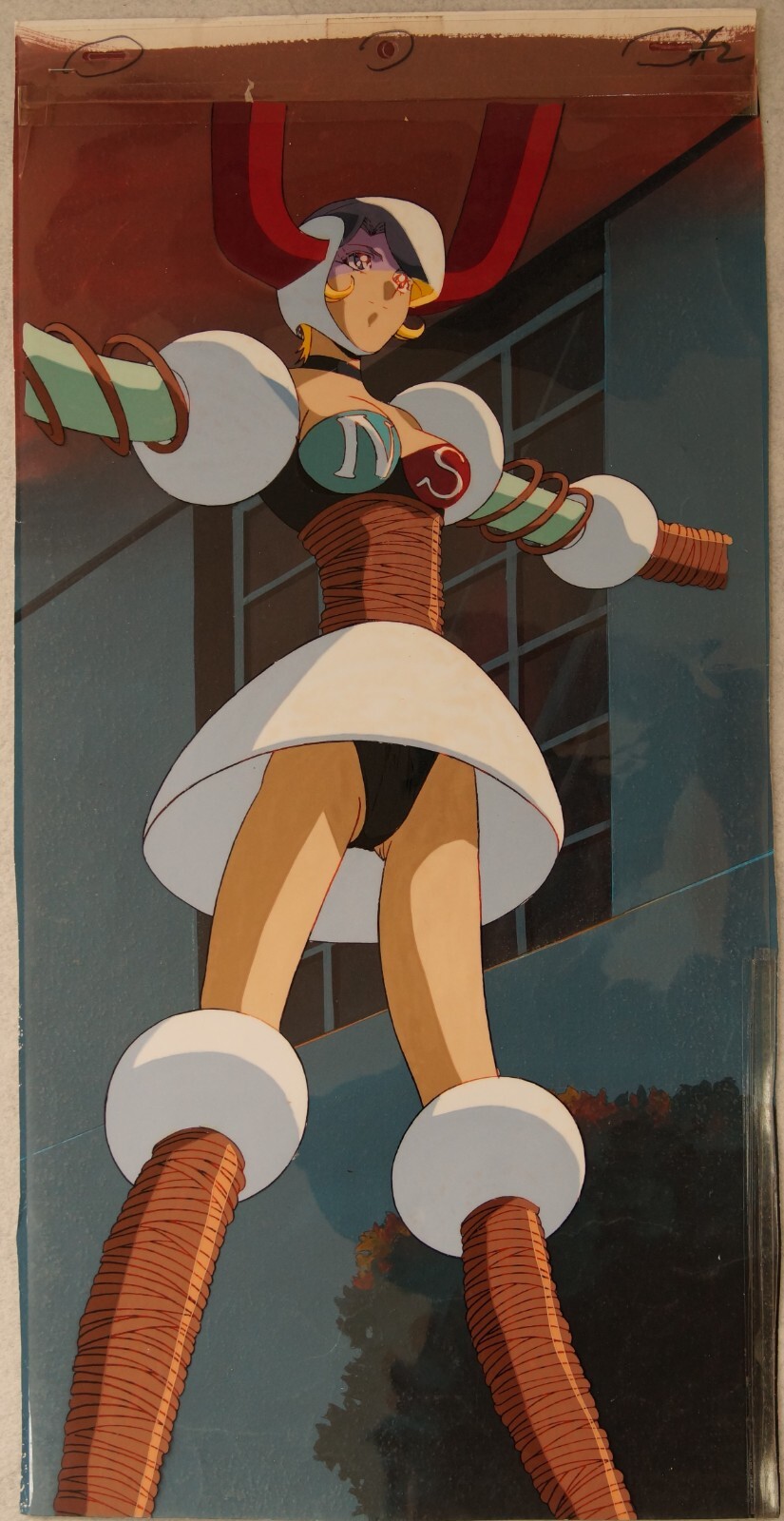 Very large over-sized Cutey Cutie Honey Flash F (1997/8) cel of Magnet Honey Very large over-sized Cutey Cutie Honey Flash F (1997/8) cel of Magnet Honey