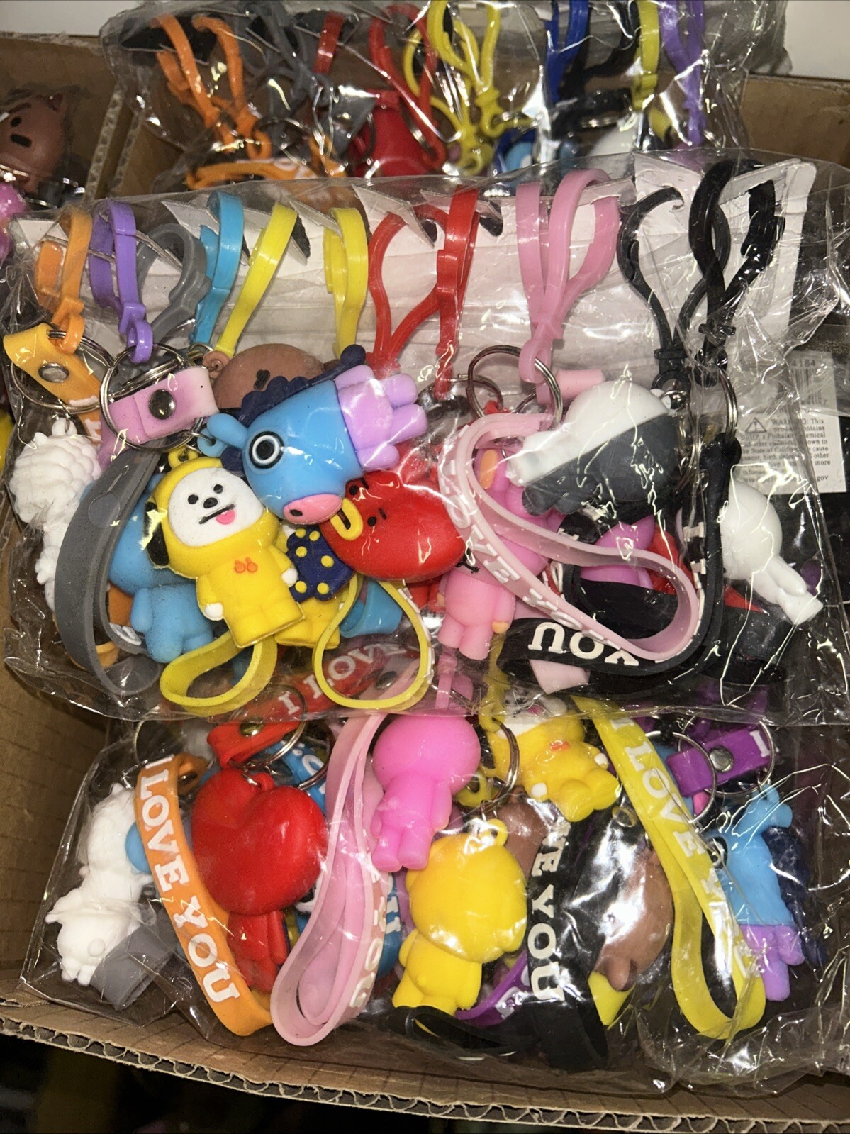 24pcs New Keychain Wholesale key chains 24pcs New Keychain Wholesale key chains