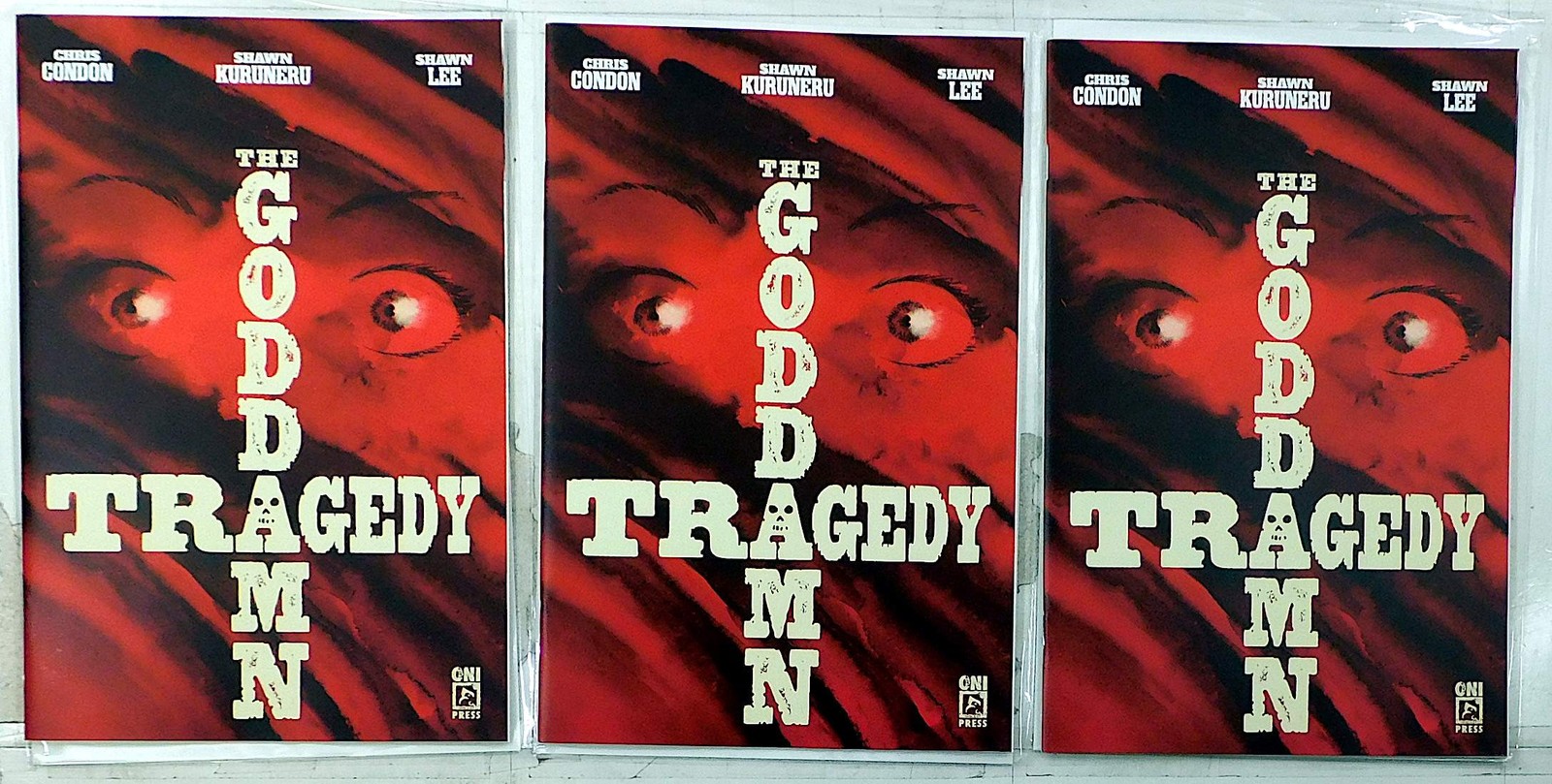 The Goddamn Tragedy Lot of 3 #1 G x3 (2025) Oni Press 9.4 Var 2nd Print Comics