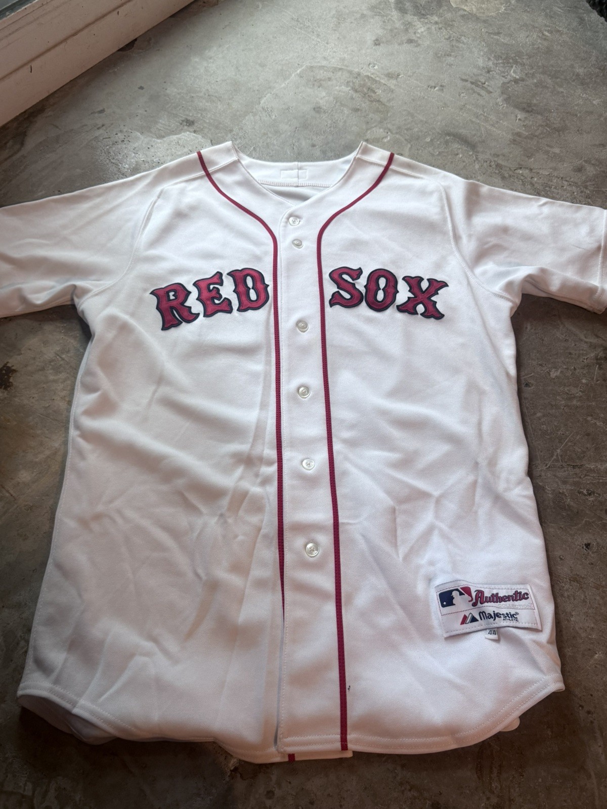 11110 Majestic Boston Red Sox JON LESTER 2007 World Series Baseball JERSEY
