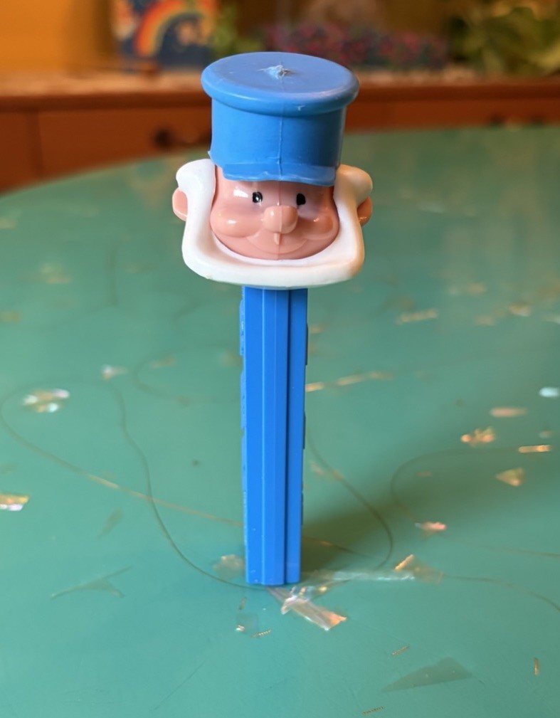 RARE Vintage 1960s PEZ Dispenser – Bearded Boy with Cap – Made in Austria