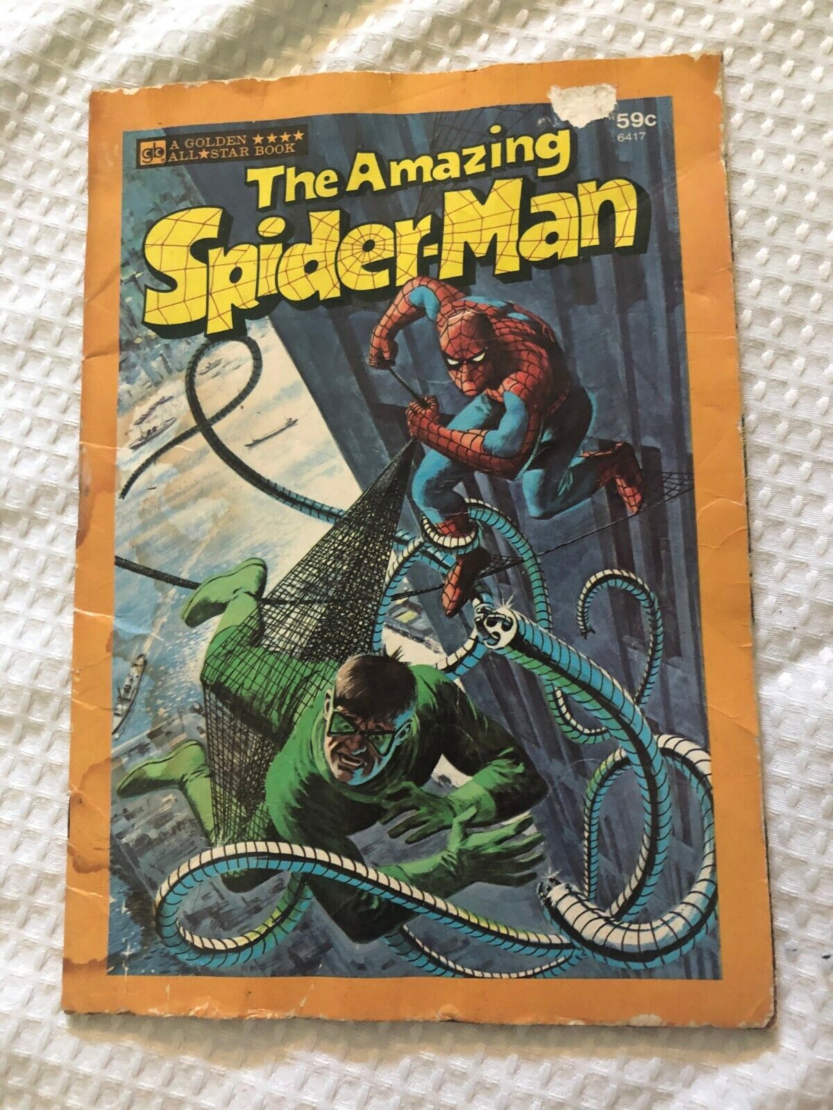  SPIDER-MAN GOLDEN ALL-STAR BOOK, 1977- THE AMAZING SPIDER-MAN by M. Mintzer