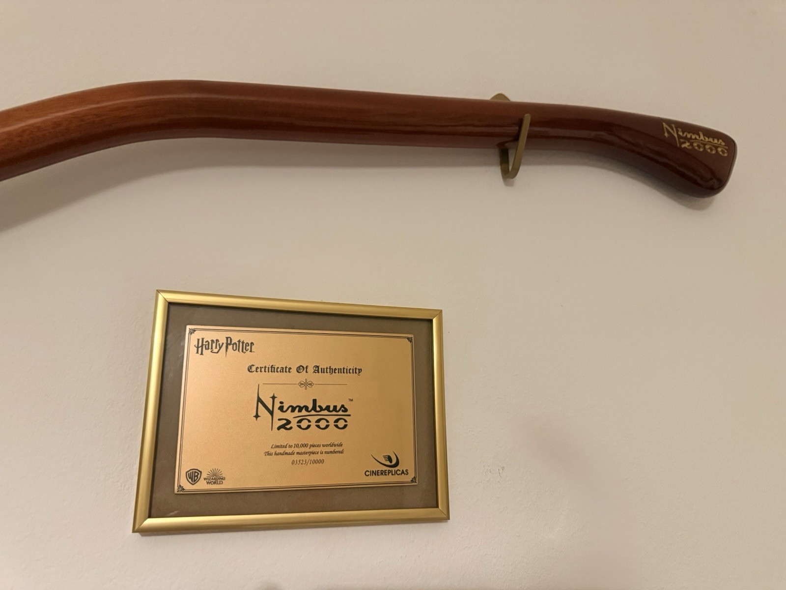 nimbus 2000 Cinereplicas 1:1 Limited Edition 10,000 pieces WW nimbus 2000 Cinereplicas 1:1 Limited Edition 10,000 pieces WW