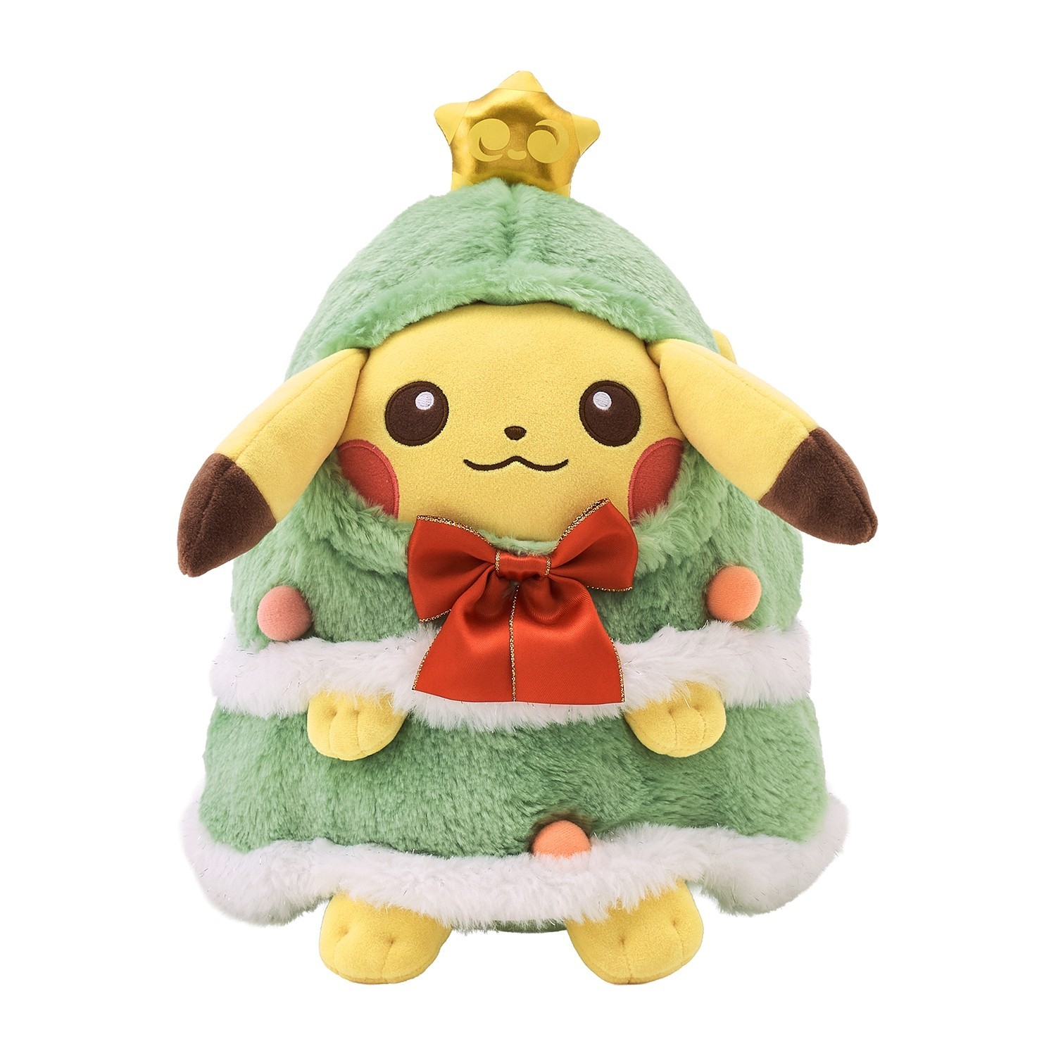 Pokemon Center Pikachu Christmas Tree Plush Mochifuwa Approx. 33 cm JP 2026 NEW