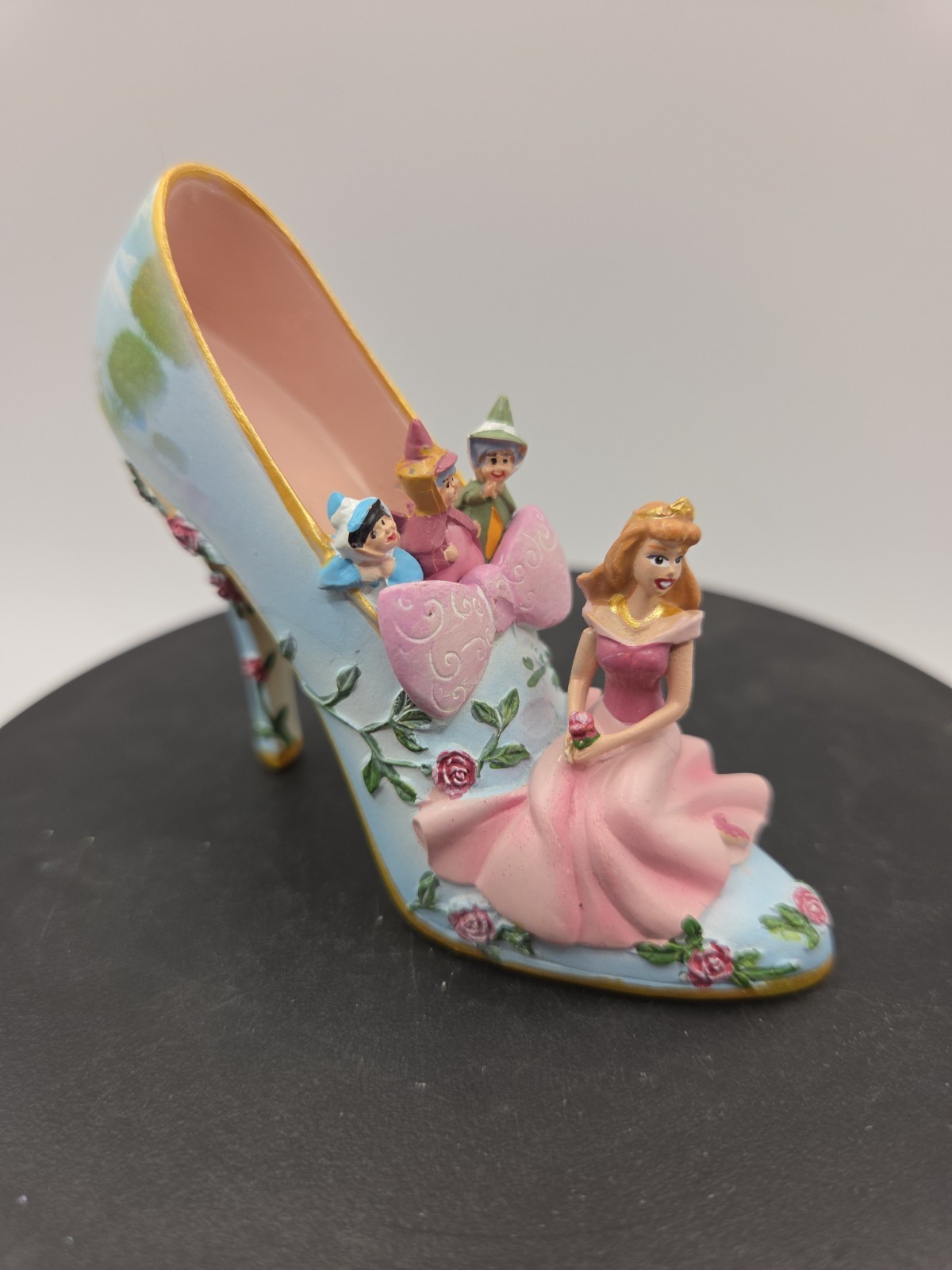 Bradford Exchange Disney Once Upon A Slipper Sleeping Beauty A Briar Rose... Bradford Exchange Disney Once Upon A Slipper Sleeping Beauty A Briar Rose...