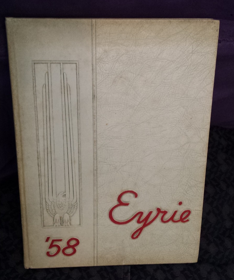 1958 EYRIE Yearbook, Frankenmuth High School, Frankenmuth, Michigan