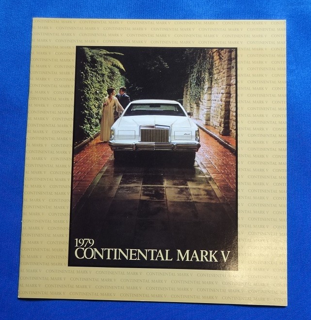 1979 Lincoln CONTINENTAL MARK V Automobile Large PRESTIGE Sales Catalog Brochure 1979 Lincoln CONTINENTAL MARK V Automobile Large PRESTIGE Sales Catalog Brochure