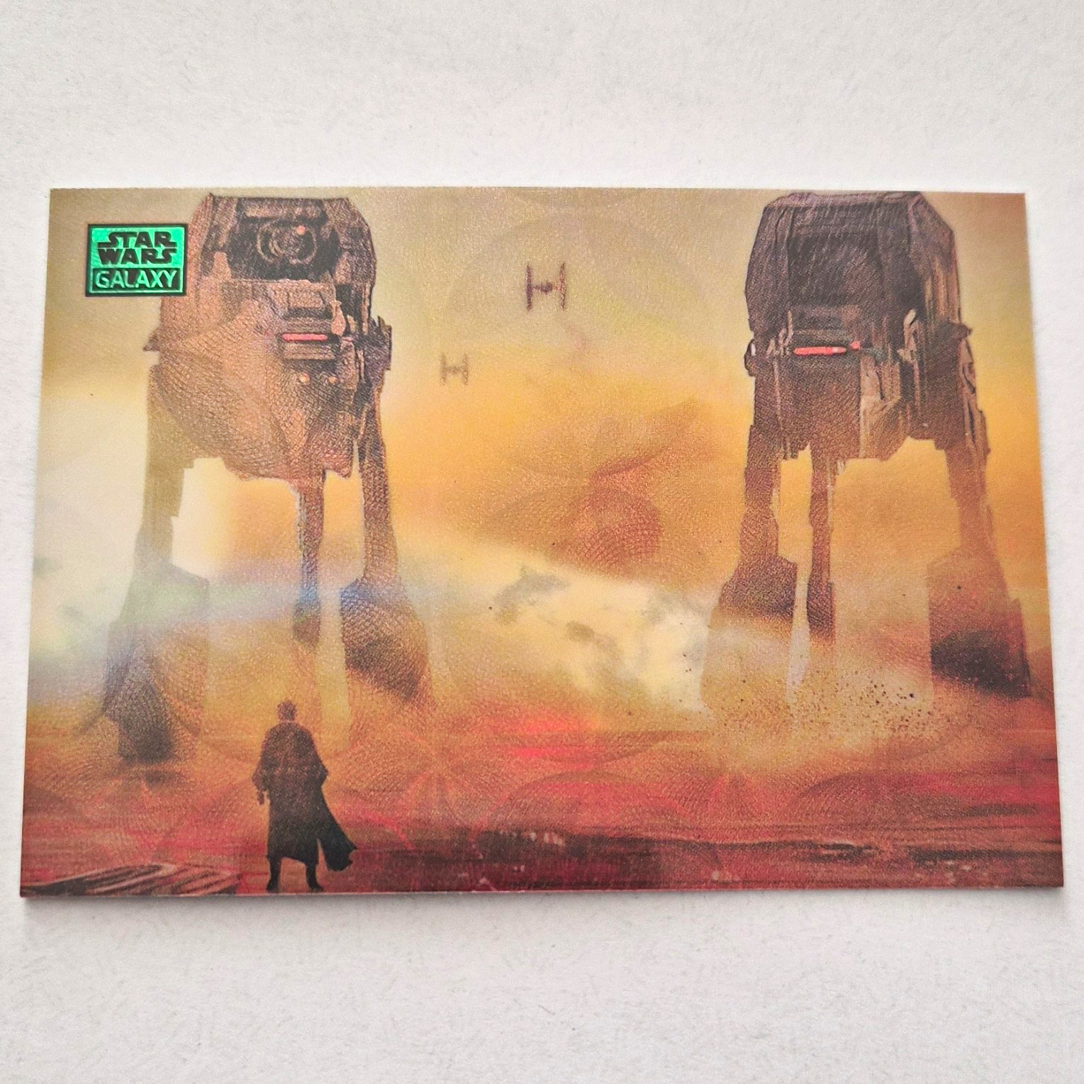 Topps Star Wars Galaxy 2018 Crait Showdown #41 Leia Luke 001/199 Topps Star Wars Galaxy 2018 Crait Showdown #41 Leia Luke 001/199