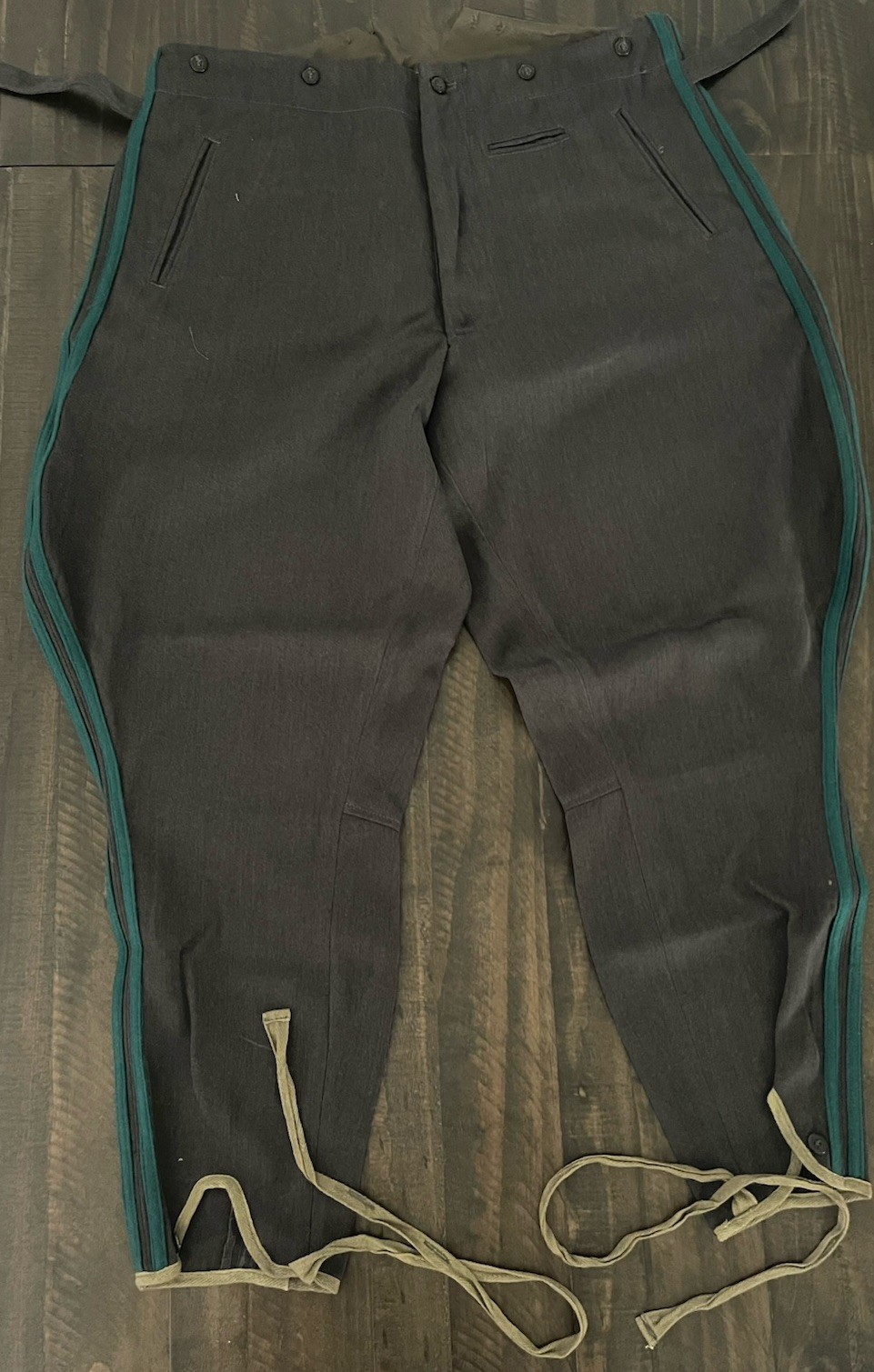Finnish WW2 Officers Gaberdine breeches Finnish WW2 Officers Gaberdine breeches