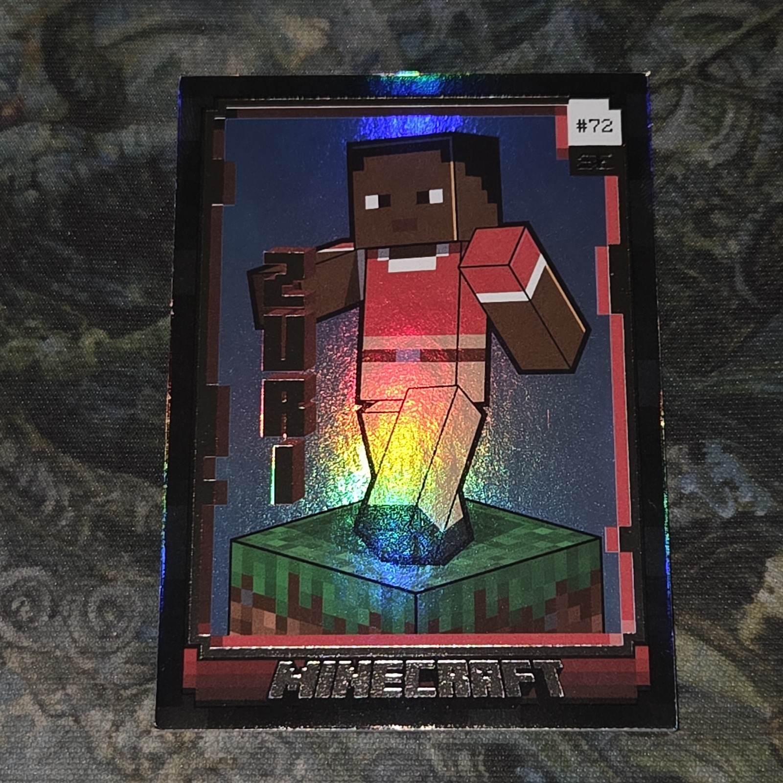 2025 Panini Minecraft Special Edition ZURI Netherite Black One Of One 1/1