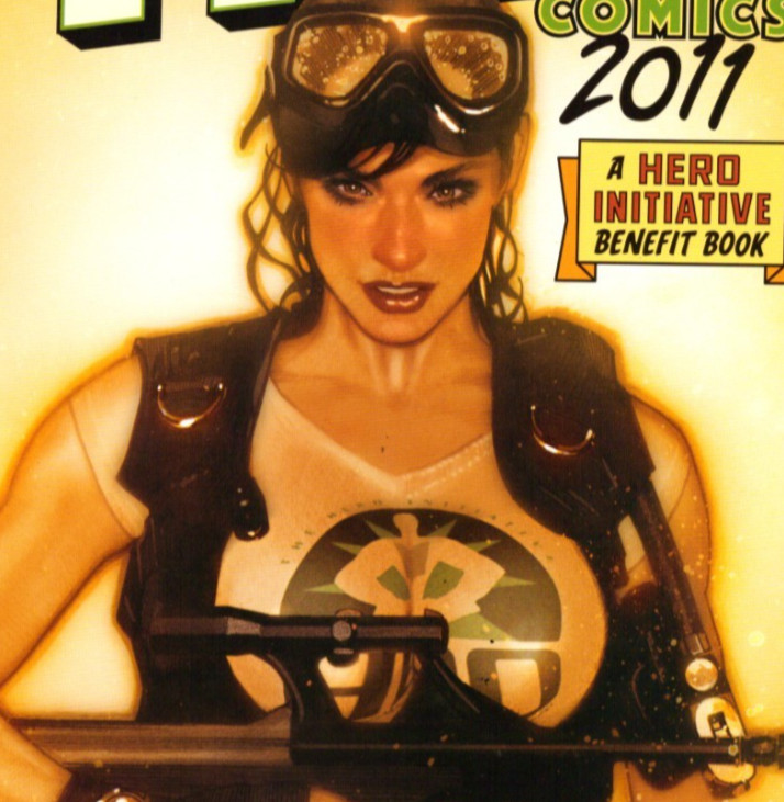 HERO COMICS 2011 (IDW) HOT ADAM HUGHES COVER, HI-GRADE